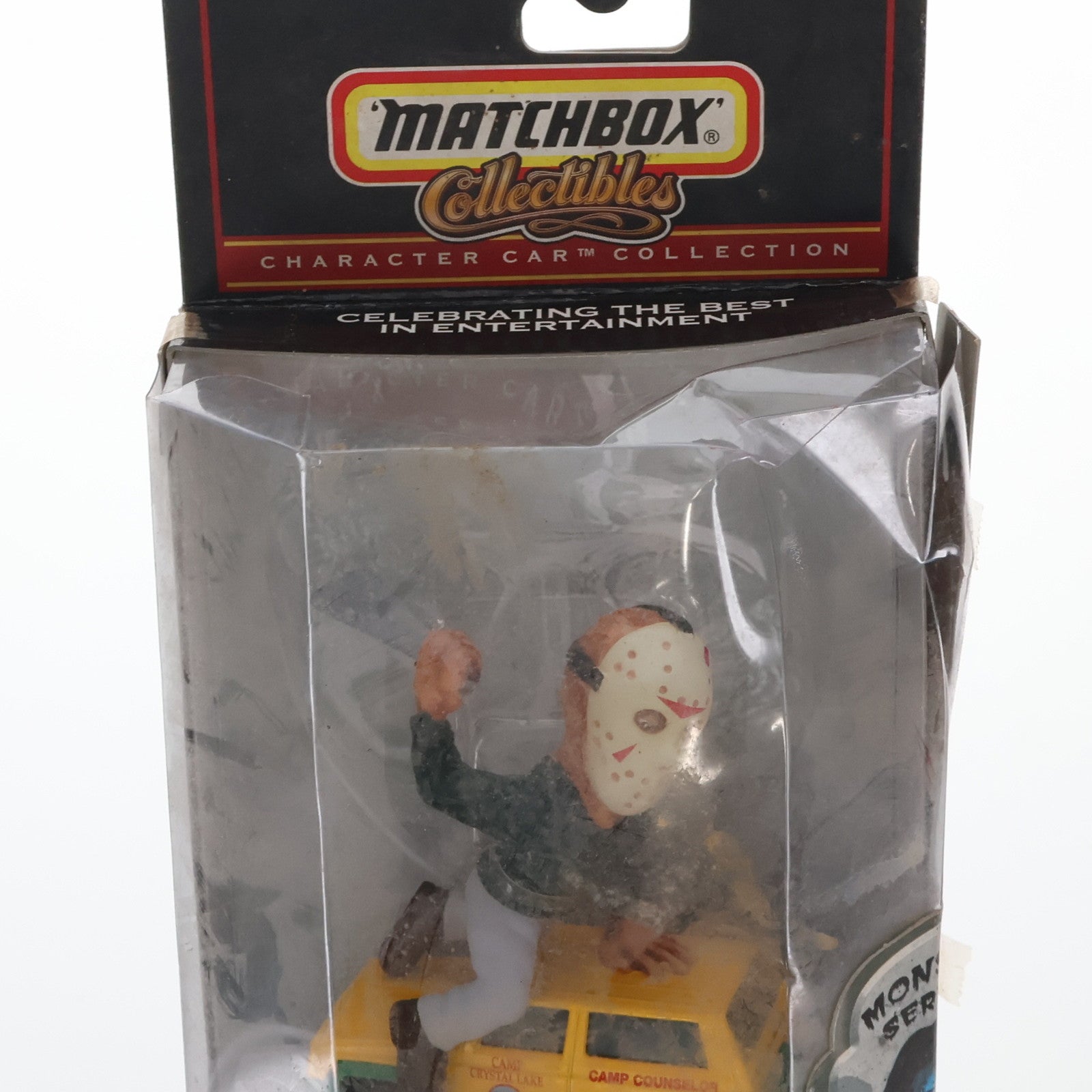 【中古即納】[MDL] (単品) 1/64 13日の金曜日(イエロー×グリーン×ブラック) MATCHBOX CHARACTER CAR COLLECTION(マッチボックス コレクティブルズ キャラクターカー コレクション) 完成品 ミニカー マテル(19991231)