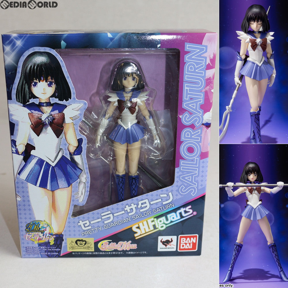 【中古即納】[FIG] S.H.Figuarts(フィギュアーツ) セーラーサターン 美少女戦士セーラームーン 完成品 可動フィギュア バンダイ(20140823)