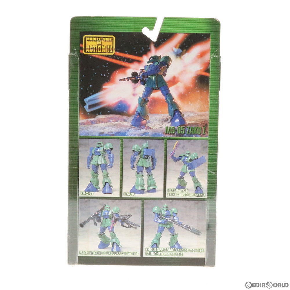 【中古即納】[FIG] MS IN ACTION!!(モビルスーツ・イン・アクション) MS-05B 旧ザク 機動戦士ガンダム 完成品 可動フィギュア バンダイ(20020126)