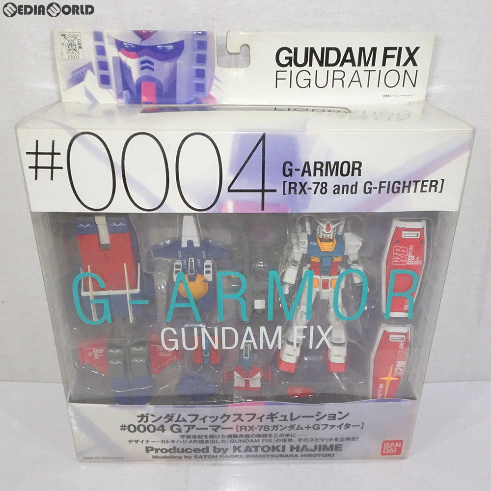 【中古即納】[FIG] GUNDAM FIX FIGURATION #0004 Gアーマー(RX-78ガンダム+Gファイター) 機動戦士ガンダム 完成品 可動フィギュア バンダイ(20010930)