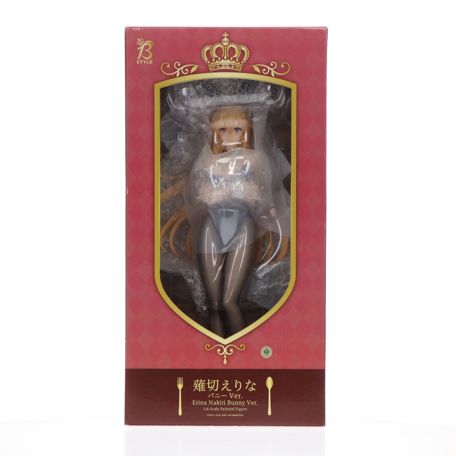 【中古即納】[FIG] 薙切えりな(なきりえりな) バニーVer. 食戟のソーマ 1/4 完成品 フィギュア FREEing(フリーイング)(20200718)