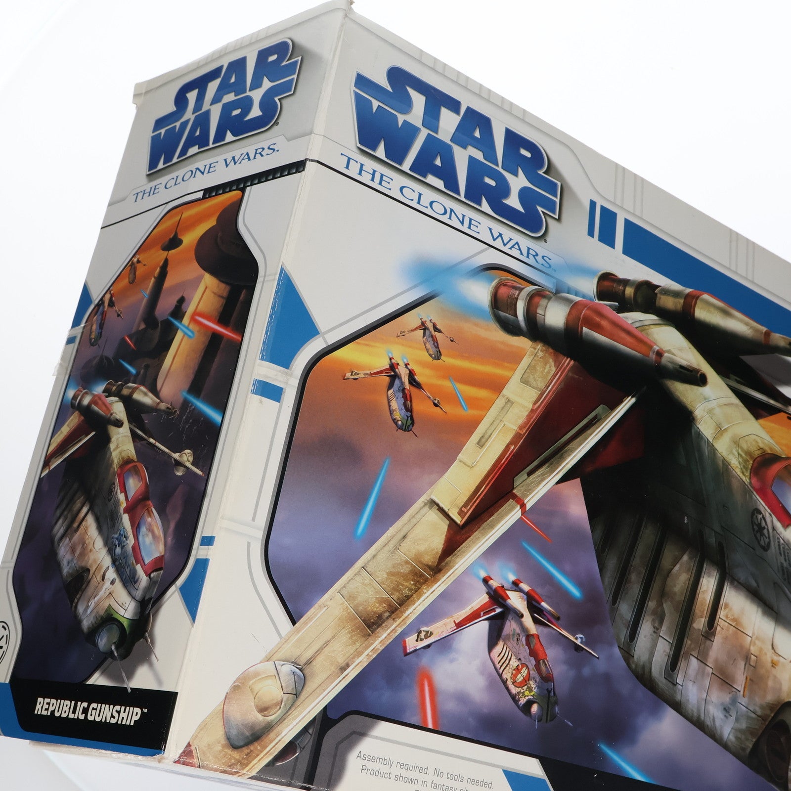 【中古即納】[FIG] スター・ウォーズ ラージ ビークル リパブリック・ガンシップ クローンウォーズバージョン STAR WARS 完成トイ トミーダイレクト(20081231)