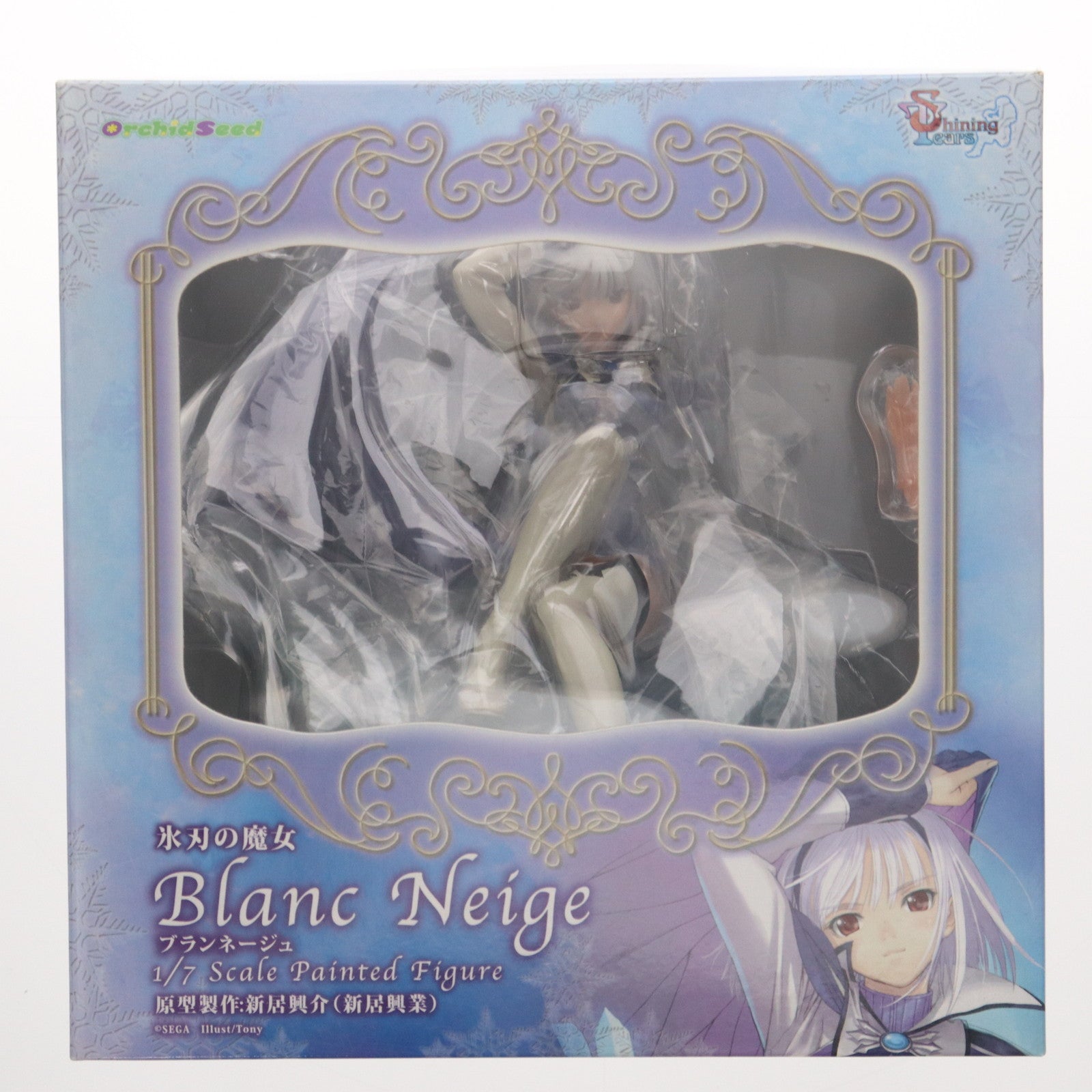 【中古即納】[FIG] ブランネージュ シャイニング・ティアーズ 1/7 完成品 フィギュア(PVC113) オーキッドシード(20121201)