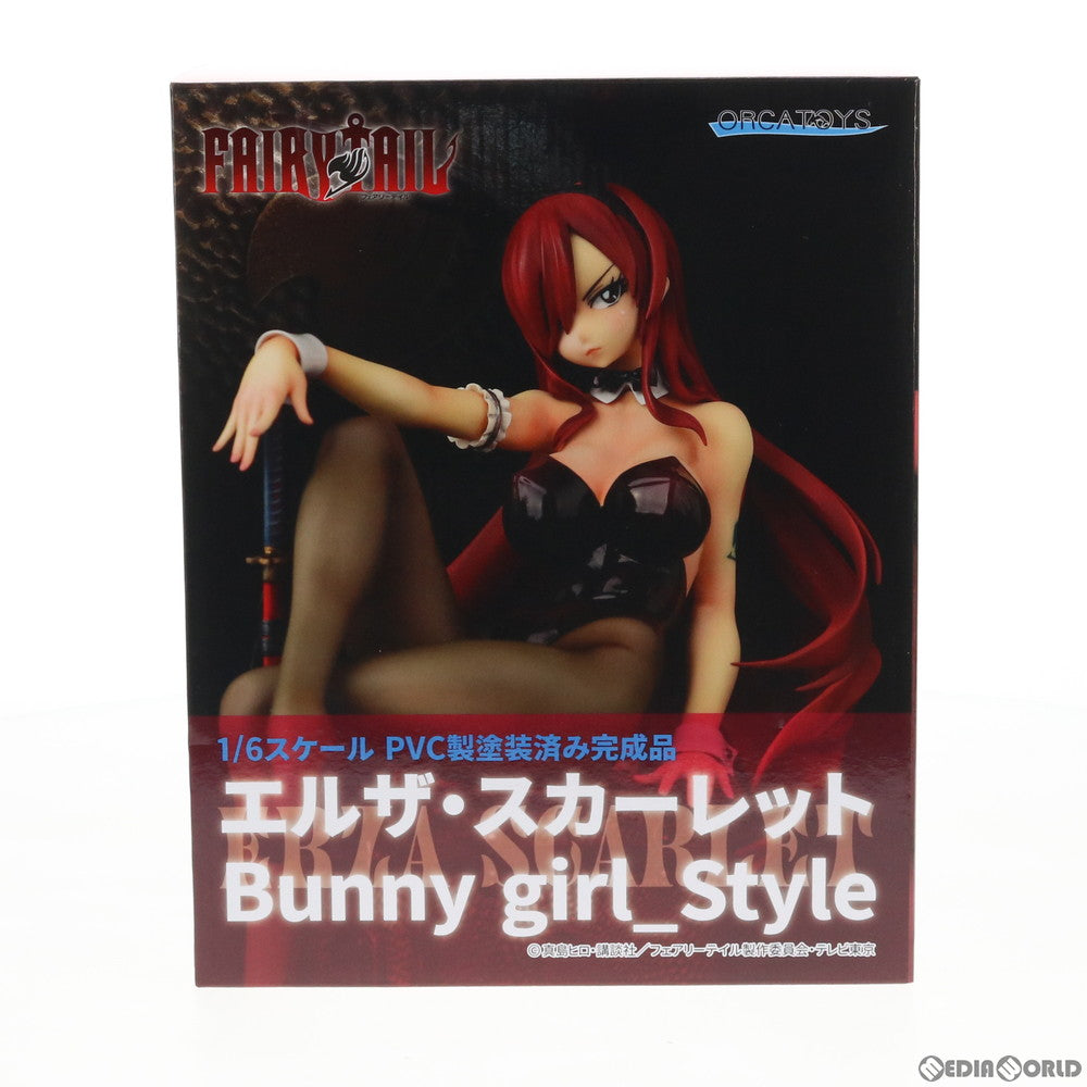 【中古即納】[FIG] エルザ・スカーレットBunny girl_Style 1/6 FAIRY TAIL(フェアリーテイル) 1/6 完成品 フィギュア オルカトイズ(20191206)