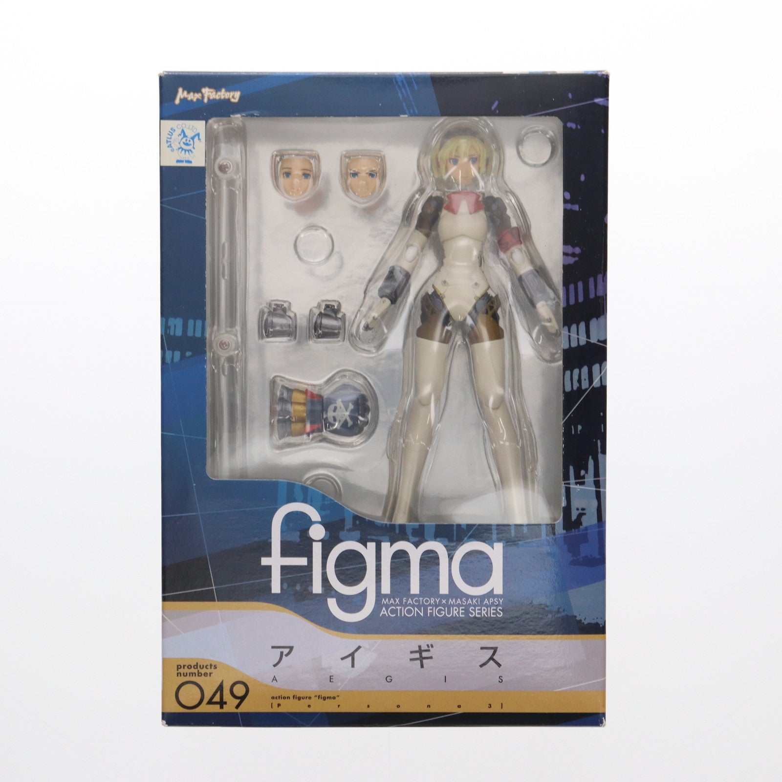 【中古即納】[FIG] figma(フィグマ) 049 アイギス ペルソナ3 完成品 可動フィギュア マックスファクトリー(20101216)