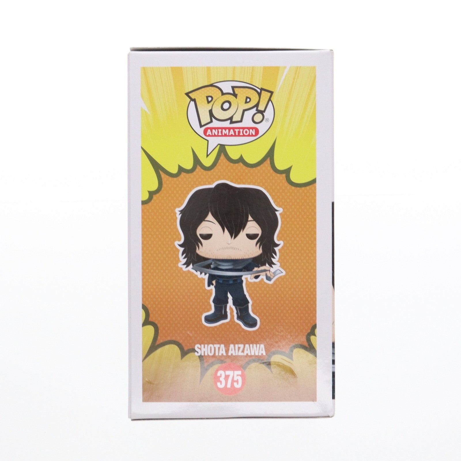 【中古即納】[SFT] POP! Animation Series #375 SHOTA AIZAWA-相澤消太-(あいざわしょうた) 僕のヒーローアカデミア 完成品 ソフビフィギュア FUNKO(ファンコ)(20180801)