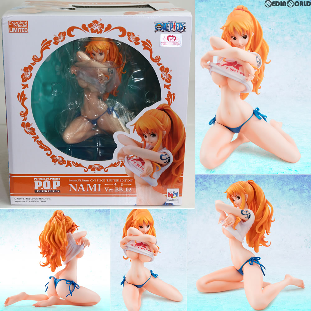 【中古即納】[FIG] Portrait.Of.Pirates P.O.P LIMITED EDITION ナミ Ver.BB ONE PIECE(ワンピース) 1/8 完成品 フィギュア 一部オンラインショップ&麦わらストア限定 メガハウス(20160630)