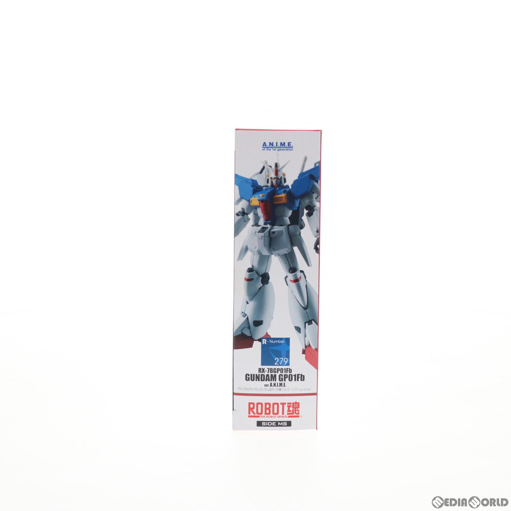 【中古即納】[FIG] ROBOT魂(SIDE MS) RX-78GP01Fb ガンダム試作1号機フルバーニアン ver. A.N.I.M.E. 機動戦士ガンダム0083 STARDUST MEMORY(スターダストメモリー) 完成品 可動フィギュア バンダイスピリッツ(20210123)