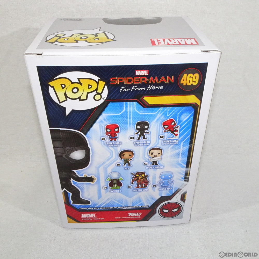 【中古即納】[FIG] POP! 469 スパイダーマン(ステルス・スーツ版) スパイダーマン:ファー・フロム・ホーム 完成品 フィギュア FUNKO(ファンコ)(20190628)