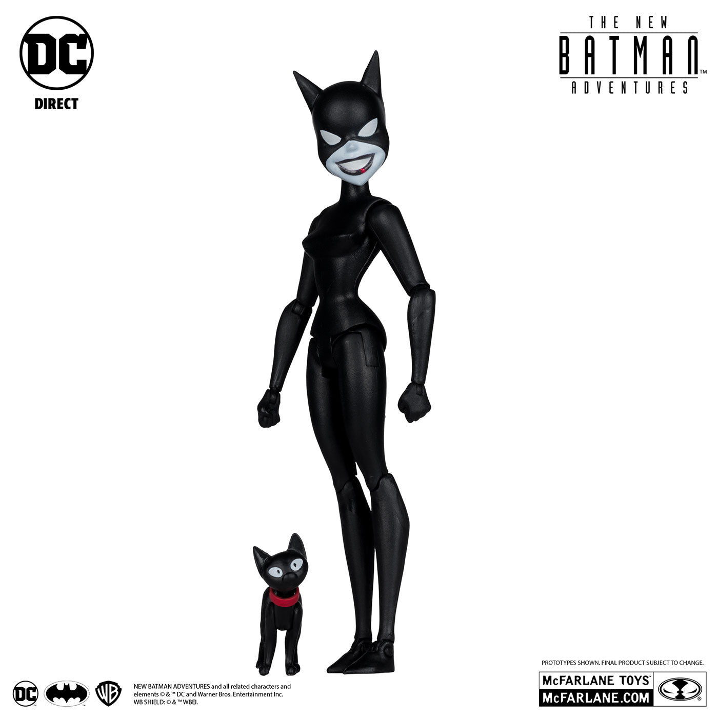 【中古即納】[FIG] DCダイレクト #15 キャットウーマン(ニュー・バットマン・アドベンチャーズ) バットマン アニメイテッド 完成品 6インチ・アクションフィギュア マクファーレン・トイズ(20240731)