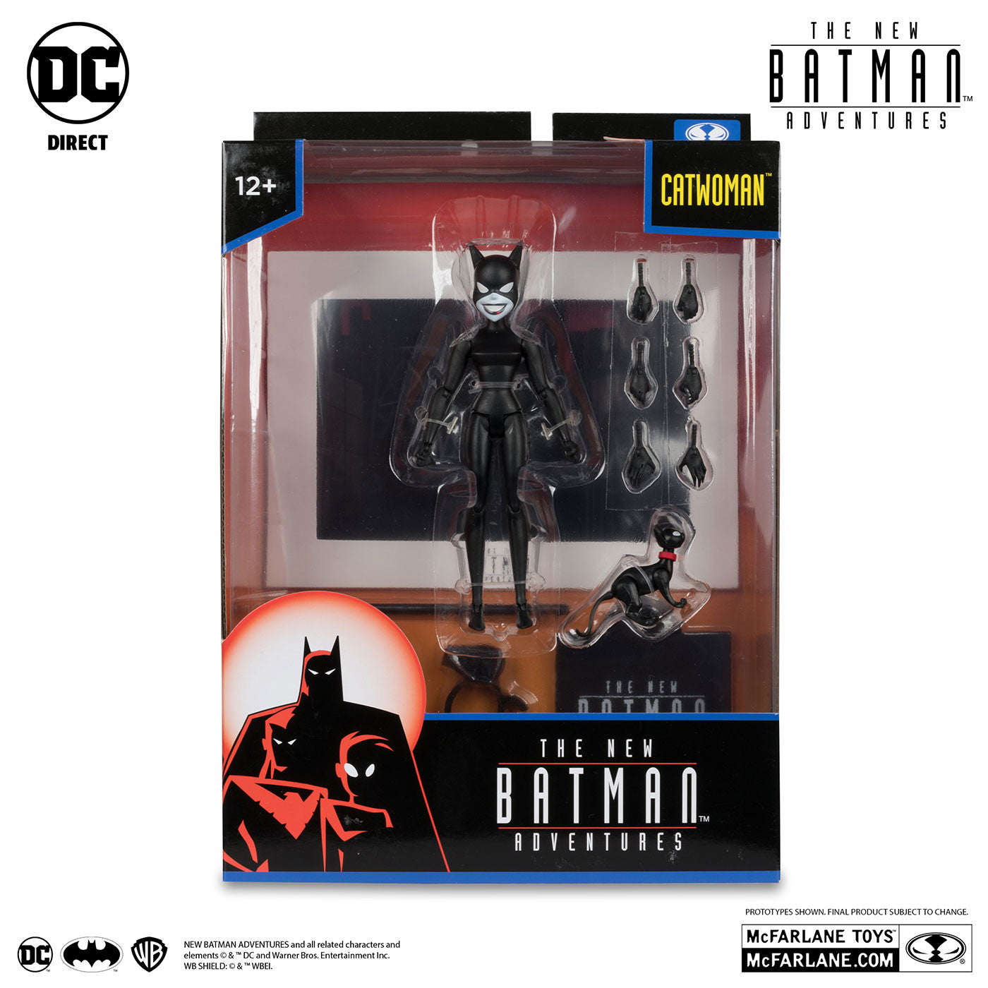 【中古即納】[FIG] DCダイレクト #15 キャットウーマン(ニュー・バットマン・アドベンチャーズ) バットマン アニメイテッド 完成品 6インチ・アクションフィギュア マクファーレン・トイズ(20240731)