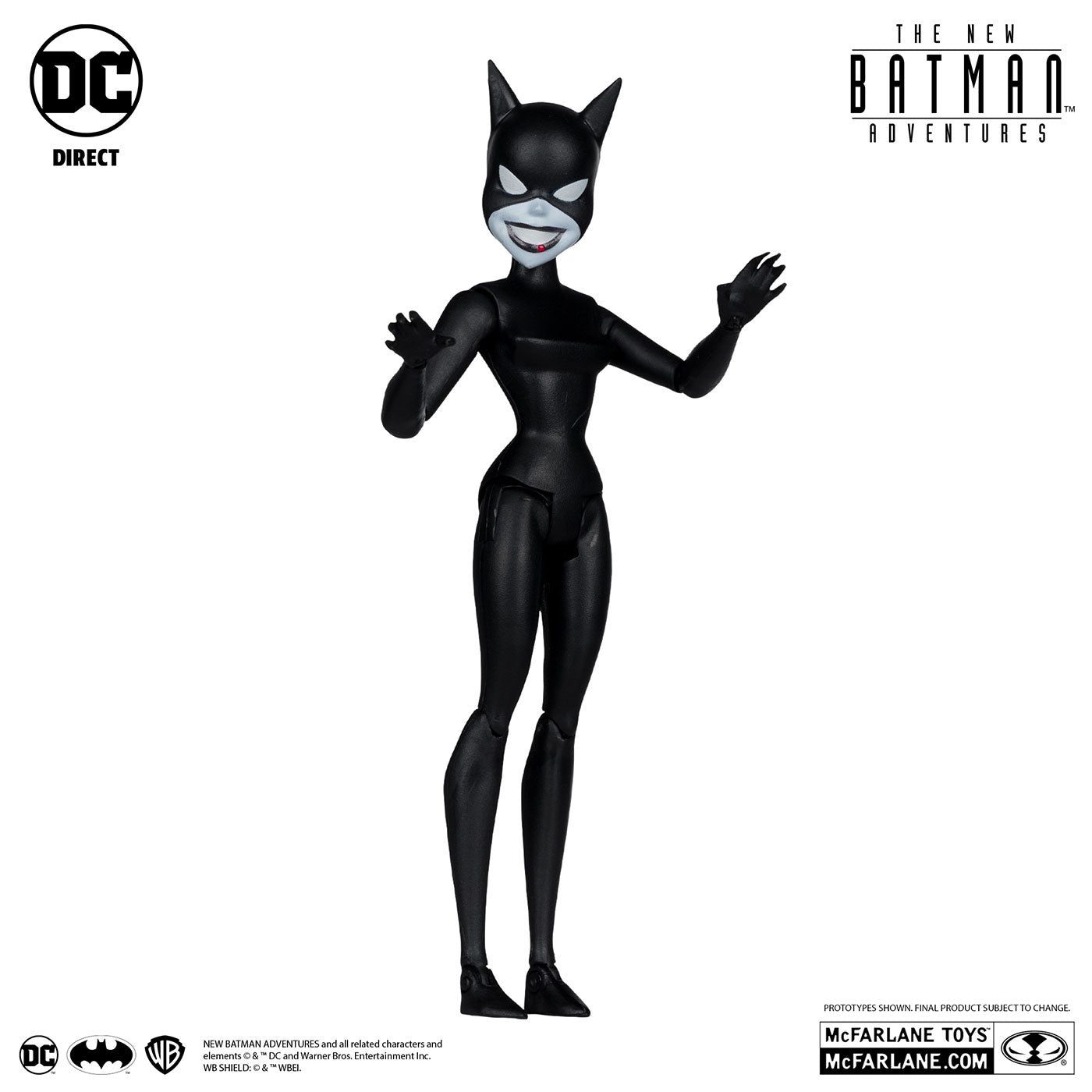 【中古即納】[FIG] DCダイレクト #15 キャットウーマン(ニュー・バットマン・アドベンチャーズ) バットマン アニメイテッド 完成品 6インチ・アクションフィギュア マクファーレン・トイズ(20240731)