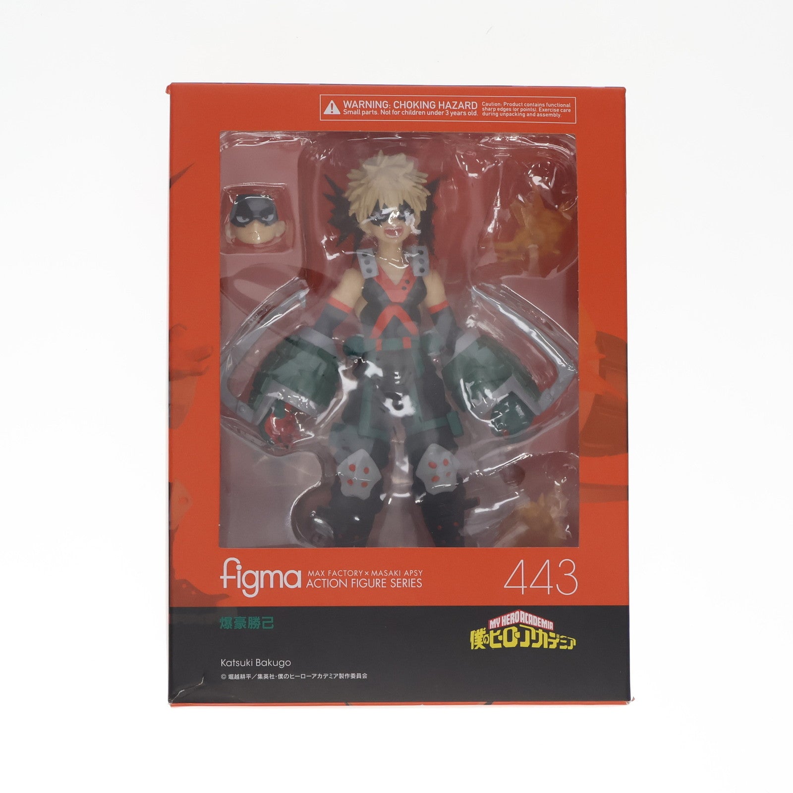【中古即納】[FIG] figma(フィグマ) 443 爆豪勝己(ばくごうかつき) 僕のヒーローアカデミア 完成品 可動フィギュア タカラトミー(20200131)