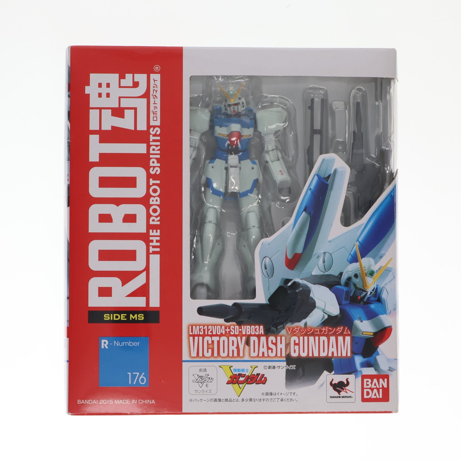 【中古即納】[FIG] ROBOT魂(SIDE MS) Vダッシュガンダム 機動戦士Vガンダム 完成品 可動フィギュア バンダイ(20150221)