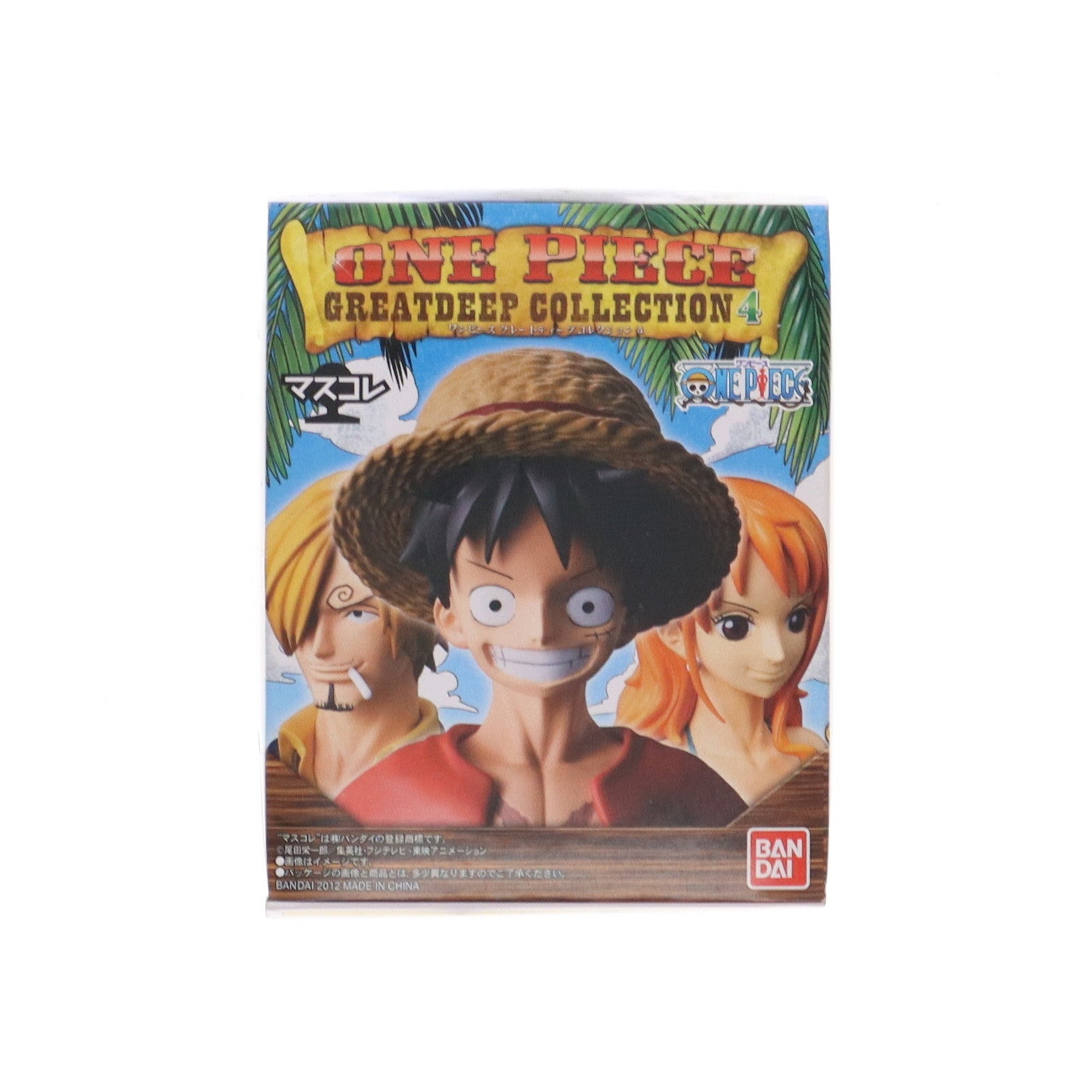 【中古即納】[FIG] (単品) マスコレ ワンピース グレートディープコレクション4 ジンベエ ONE PIECE(ワンピース) フィギュア バンダイ(20120321)