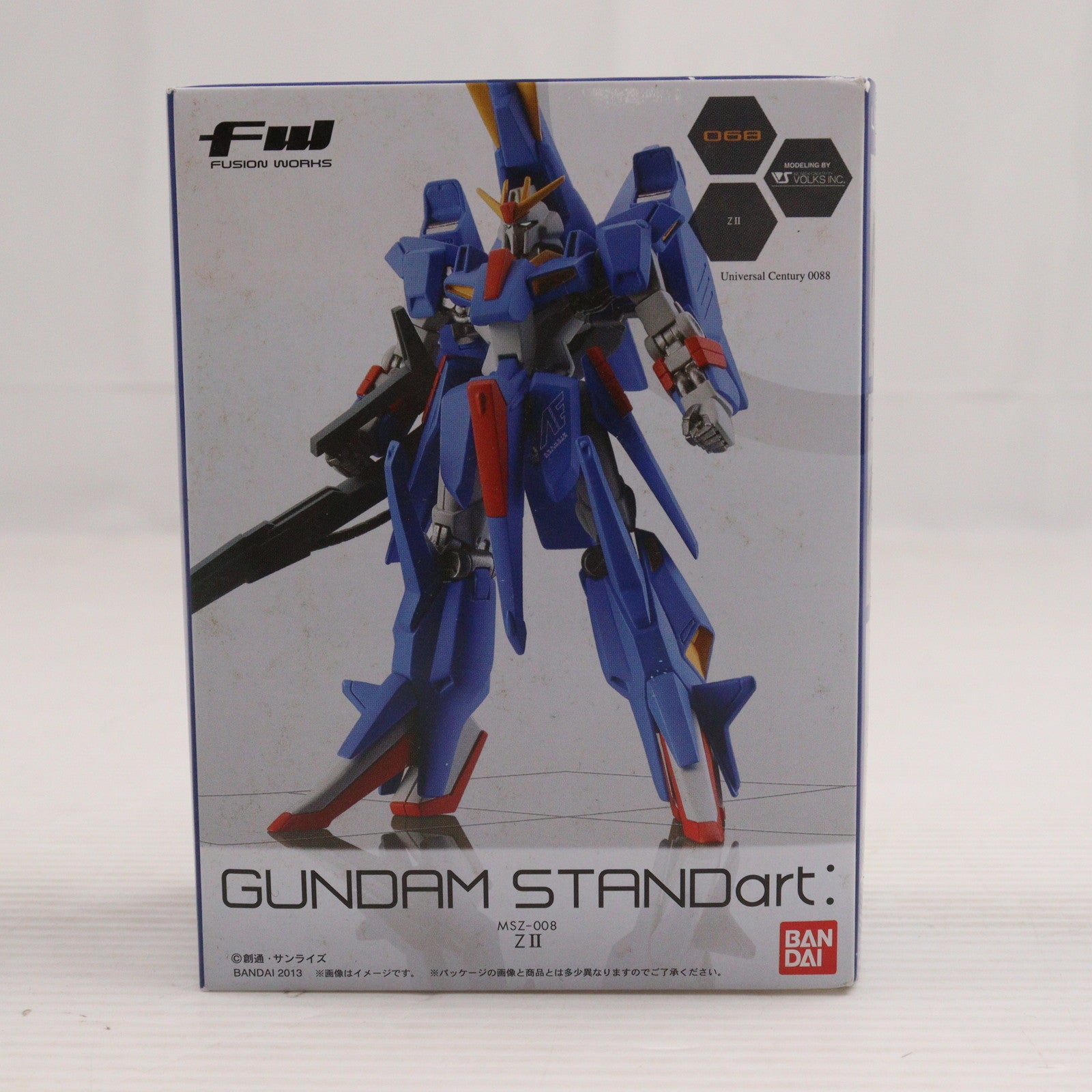 【中古即納】[FIG] (単品)(食玩) FW GUNDAM STANDart:18 MSZ-008 ZII(ゼッツー) 機動戦士ガンダム Z-MSV フィギュア バンダイ(20130820)