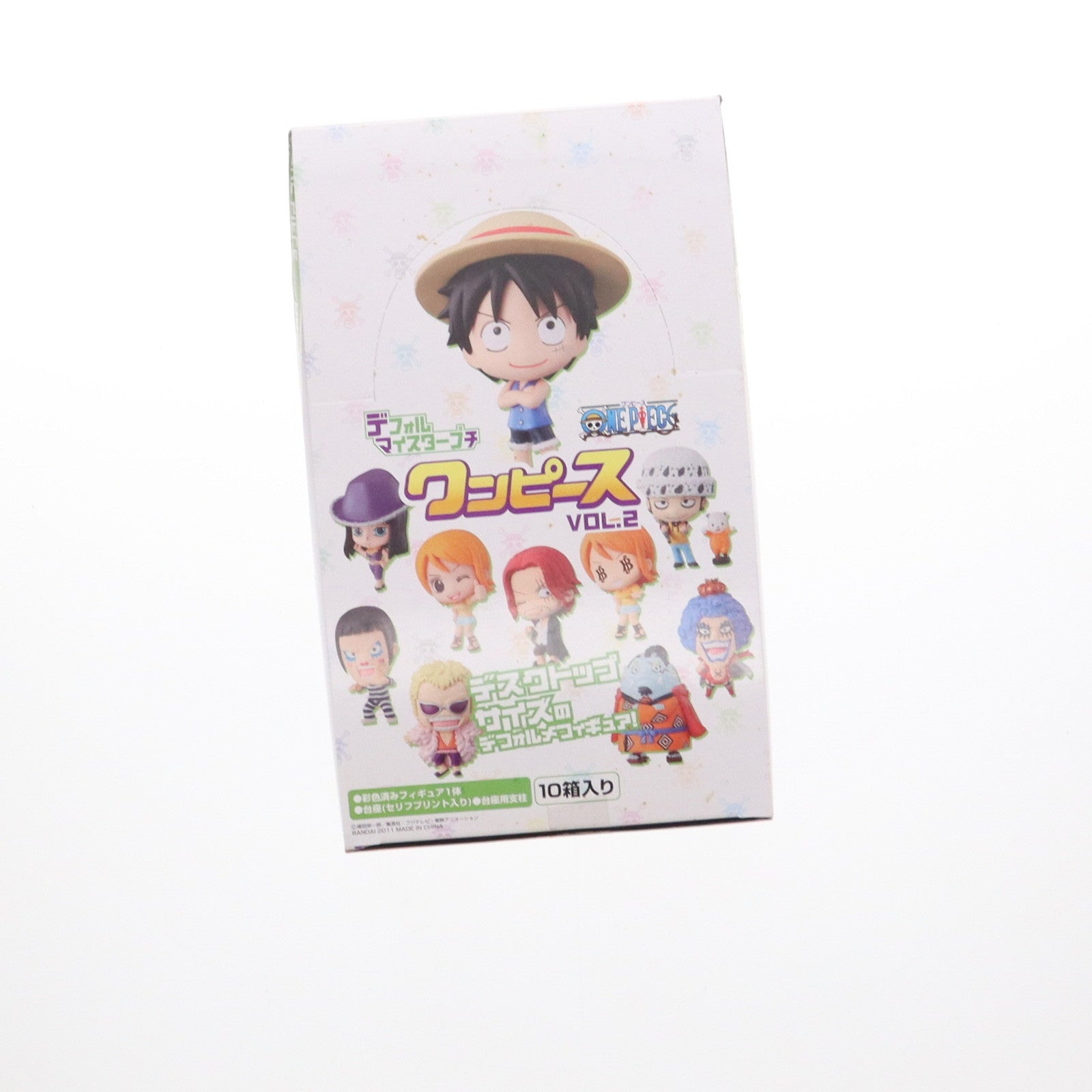 【中古即納】[FIG] (BOX) デフォルマイスタープチ ワンピース Vol.2 ONE PIECE フィギュア(10個) バンダイ(20110216)