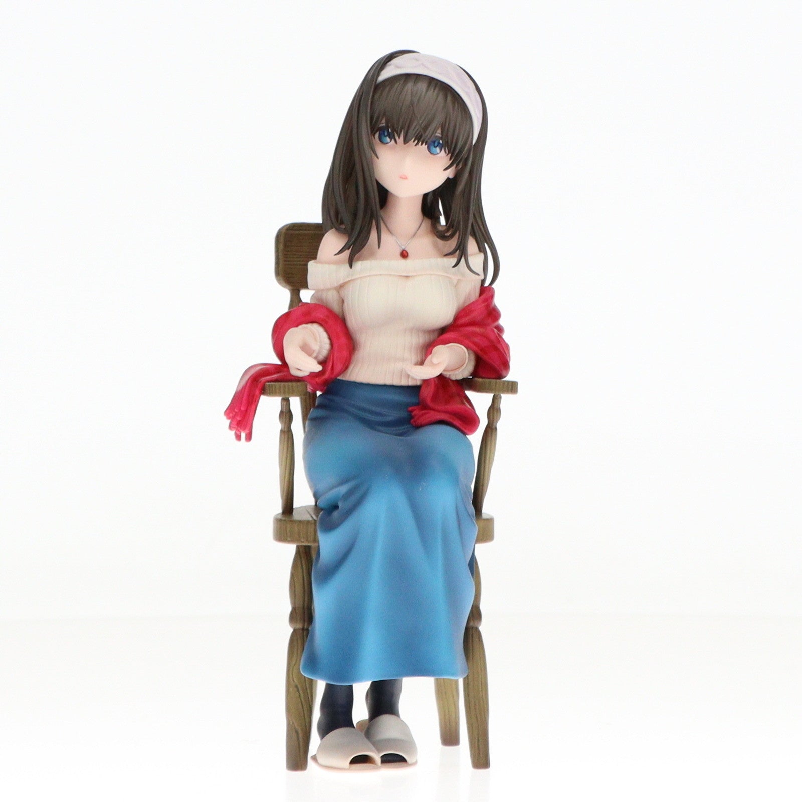 【中古即納】[FIG] 鷺沢文香-off stage-(さぎさわふみか) アイドルマスター シンデレラガールズ 1/8 完成品 フィギュア(PV035) コトブキヤ(20240426)