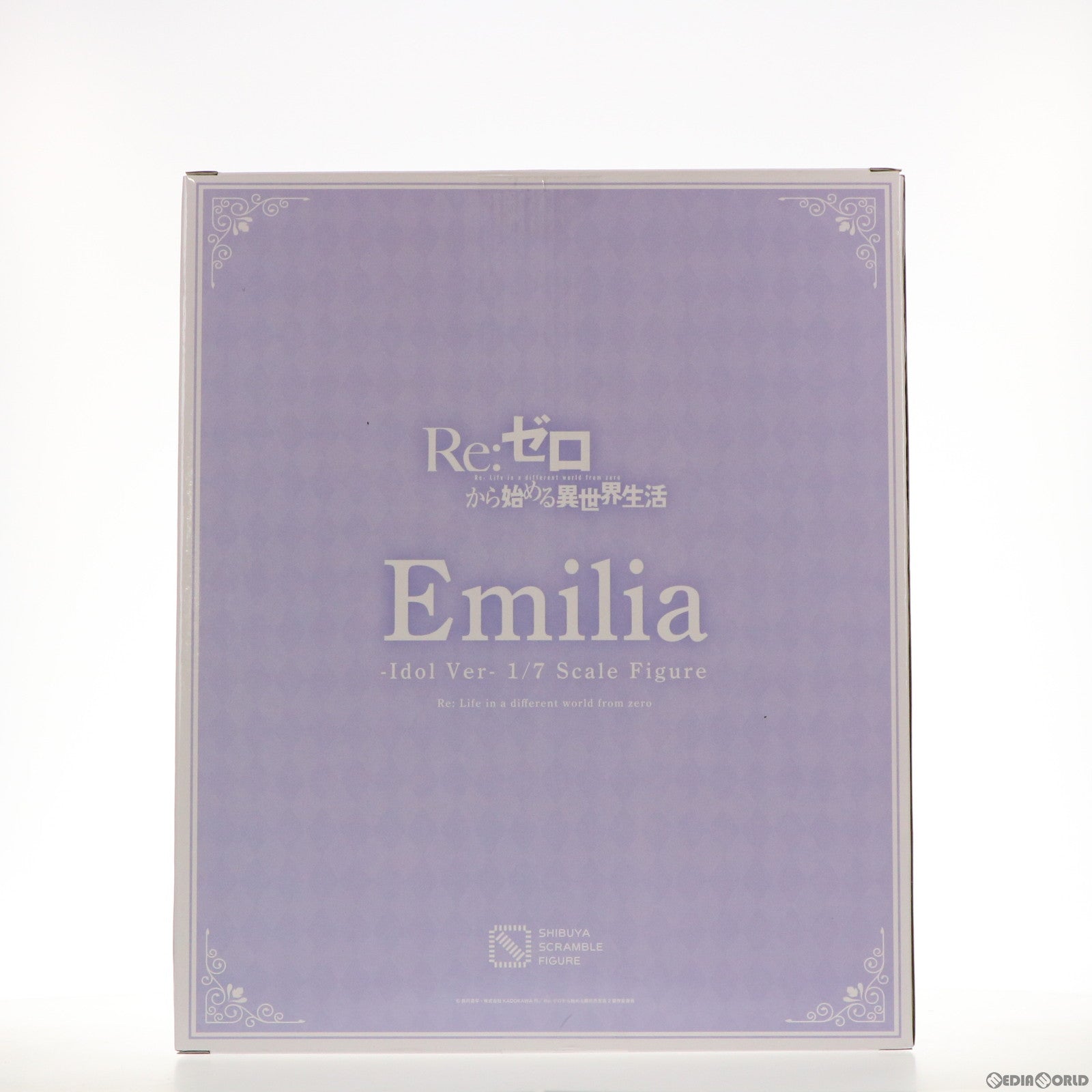 【中古即納】[FIG] エミリア アイドルVer. SHIBUYA SCRAMBLE FIGURE Re:ゼロから始める異世界生活 1/7 完成品 フィギュア アベマショッピング&eStream Store限定 eStream(20210531)