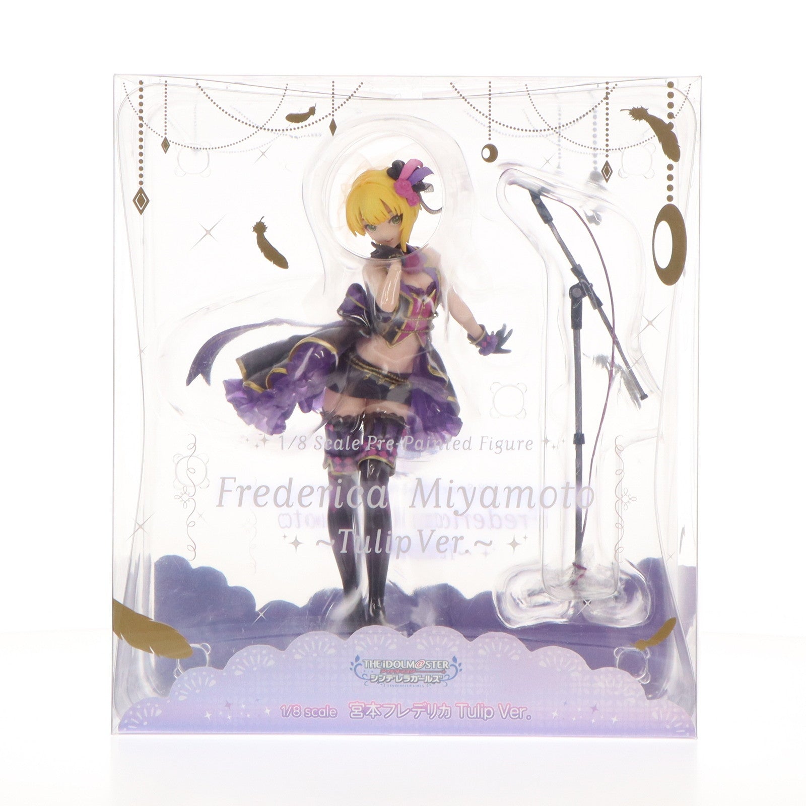 【中古即納】[FIG] あみあみ限定特典付属 宮本フレデリカ(みやもとふれでりか) Tulip Ver. アイドルマスター シンデレラガールズ 1/8 完成品 フィギュア リコルヌ(20200415)