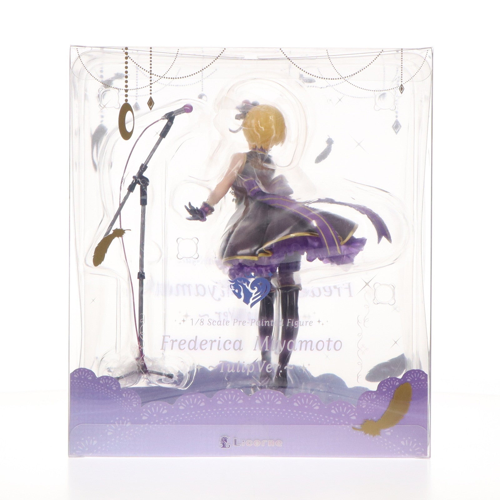 【中古即納】[FIG] あみあみ限定特典付属 宮本フレデリカ(みやもとふれでりか) Tulip Ver. アイドルマスター シンデレラガールズ 1/8 完成品 フィギュア リコルヌ(20200415)