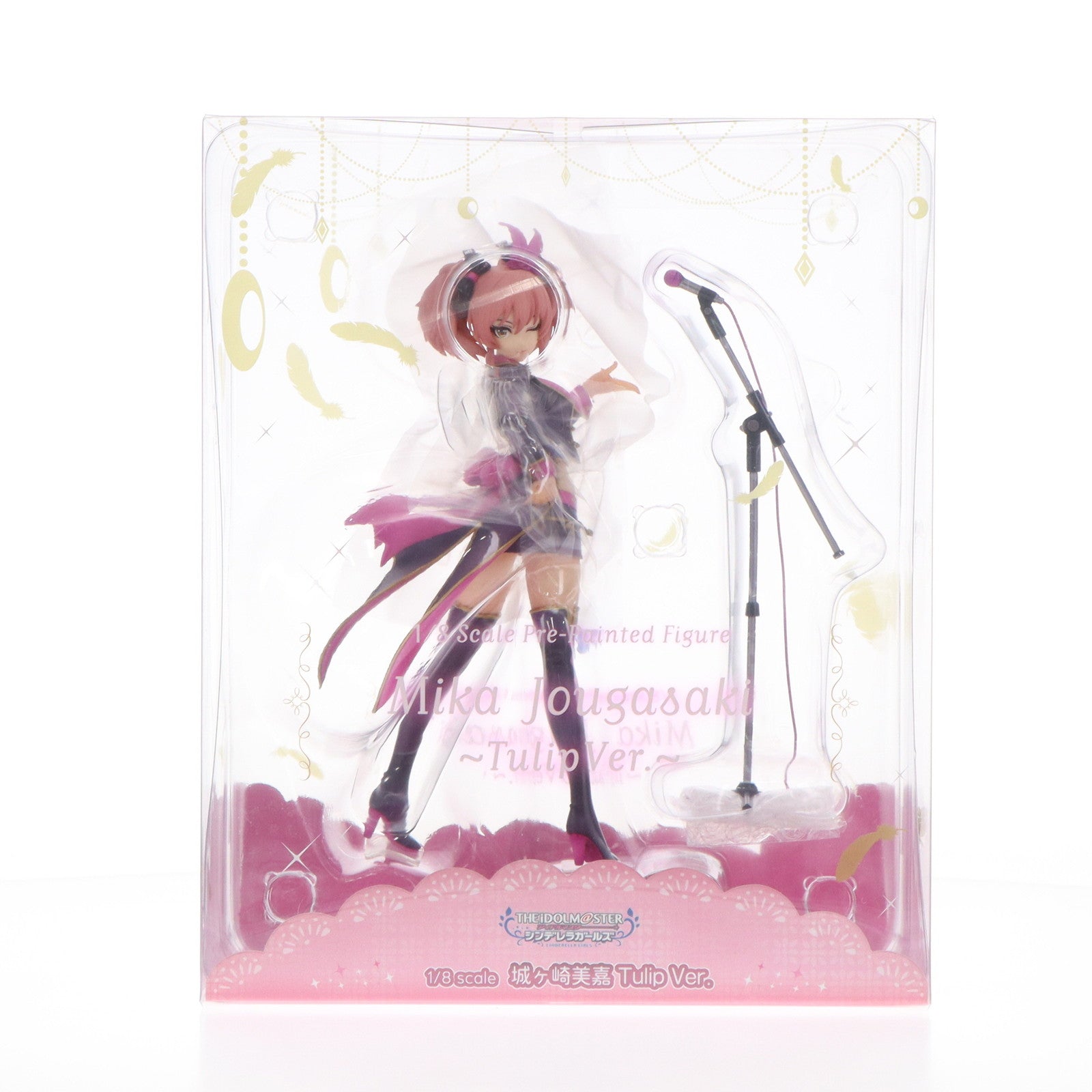 【中古即納】[FIG] あみあみ限定特典付属 城ヶ崎美嘉(じょうがさきみか) Tulip Ver. アイドルマスター シンデレラガールズ 1/8 完成品 フィギュア リコルヌ(20191103)