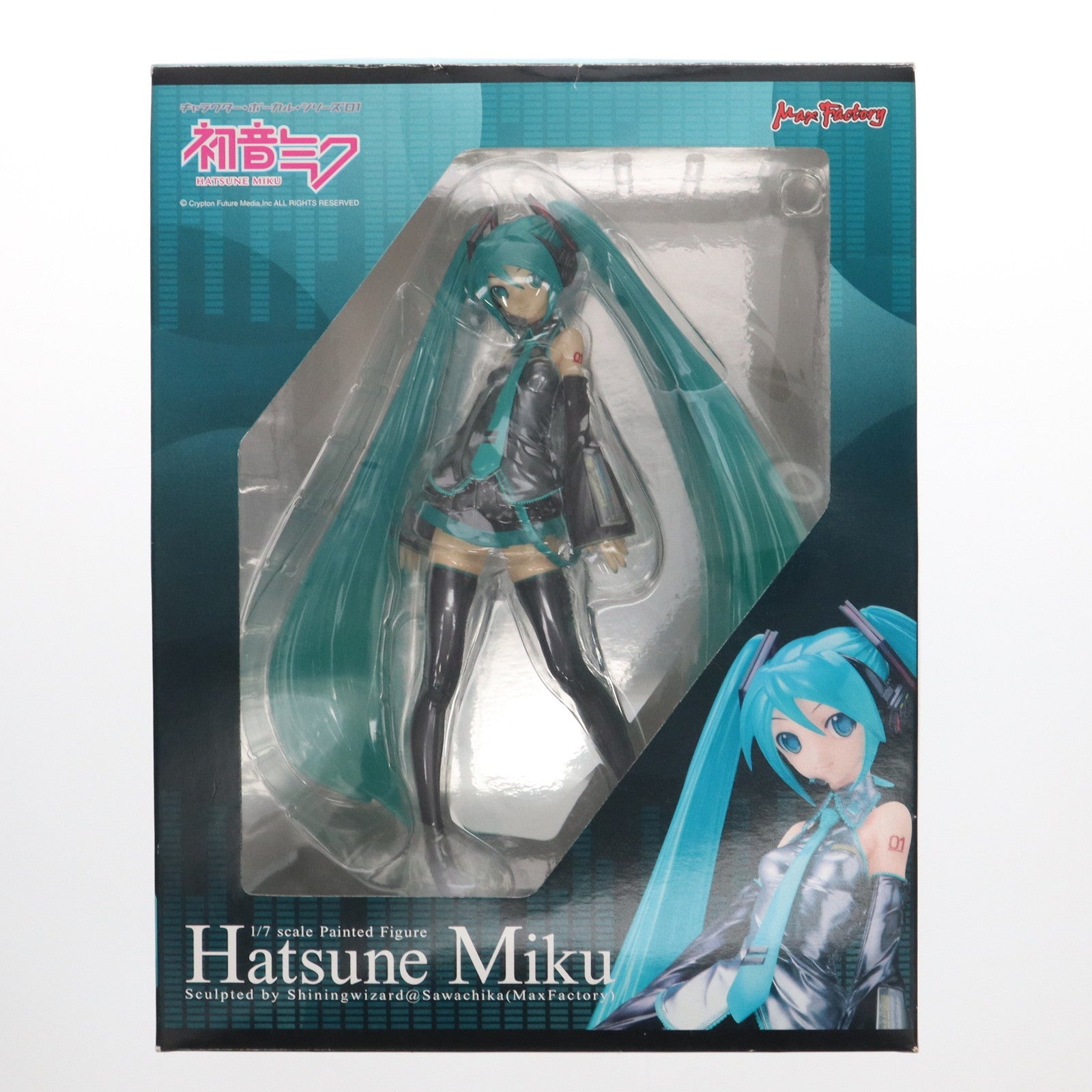 【中古即納】[FIG] 初音ミク キャラクター・ボーカル・シリーズ01 1/7 完成品 フィギュア マックスファクトリー(20091224)