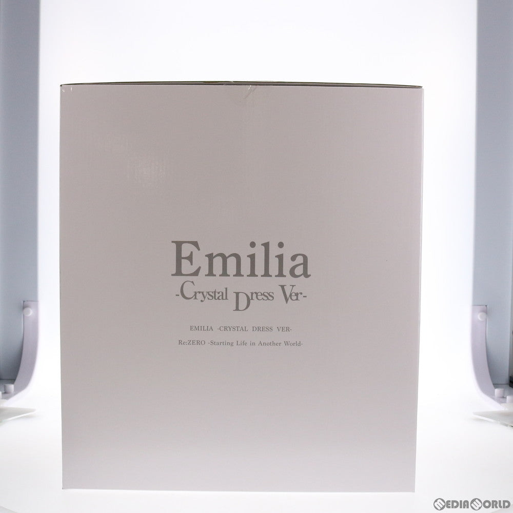 【中古即納】[FIG] エミリア -Crystal Dress Ver- SHIBUYA SCRAMBLE FIGURE Re:ゼロから始める異世界生活 1/7 完成品 フィギュア アベマショッピング&eStream Store限定 eStream/アルファサテライト(20200930)