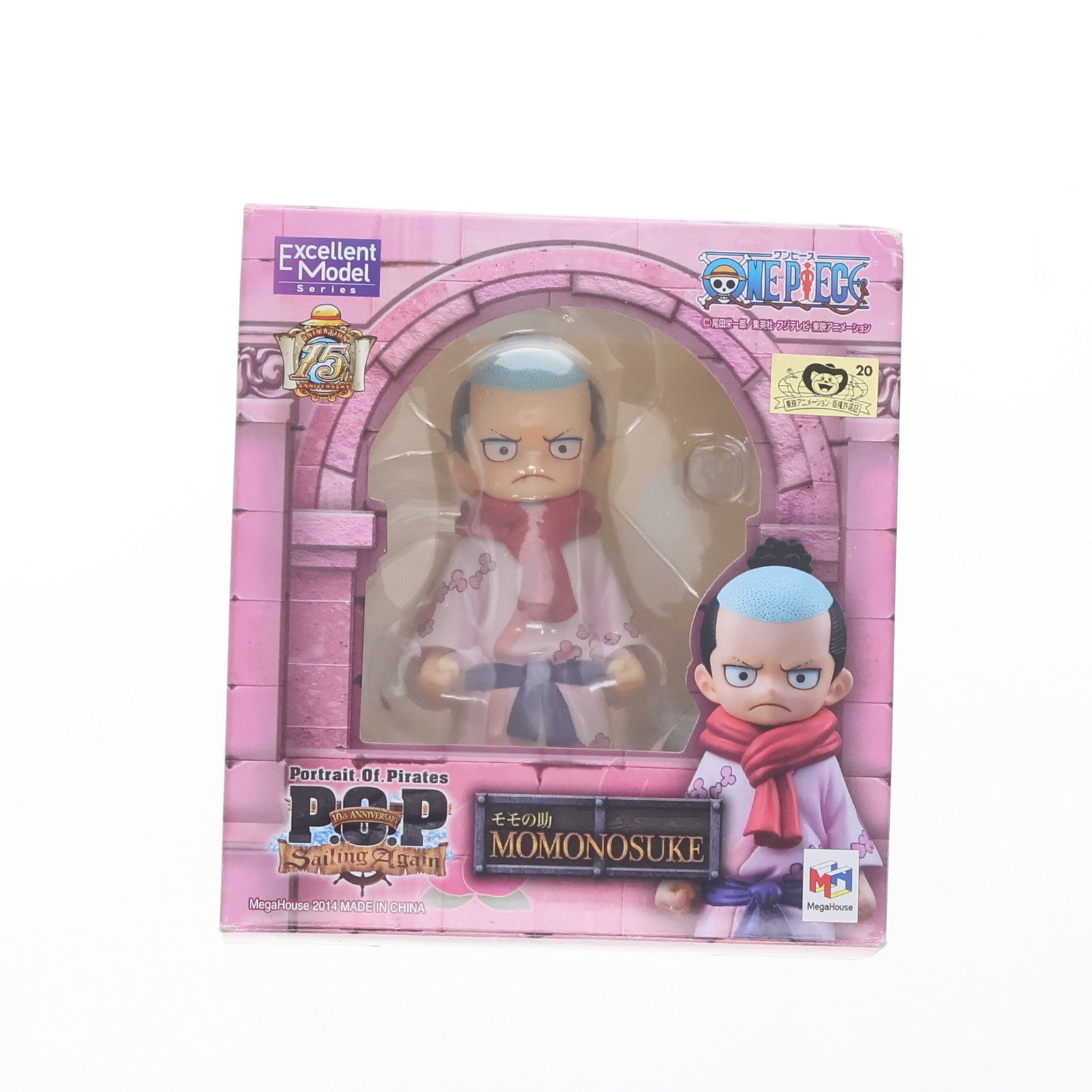 【中古即納】[FIG] Portrait.Of.Pirates P.O.P Sailing Again モモの助 ONE PIECE(ワンピース) 1/8 完成品 フィギュア メガハウス(20140906)