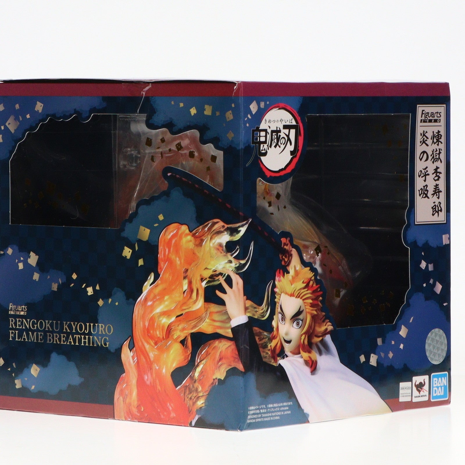 【中古即納】[FIG] フィギュアーツZERO 煉獄杏寿郎(れんごくきょうじゅろう) 炎の呼吸 鬼滅の刃 完成品 フィギュア バンダイスピリッツ(20210429)