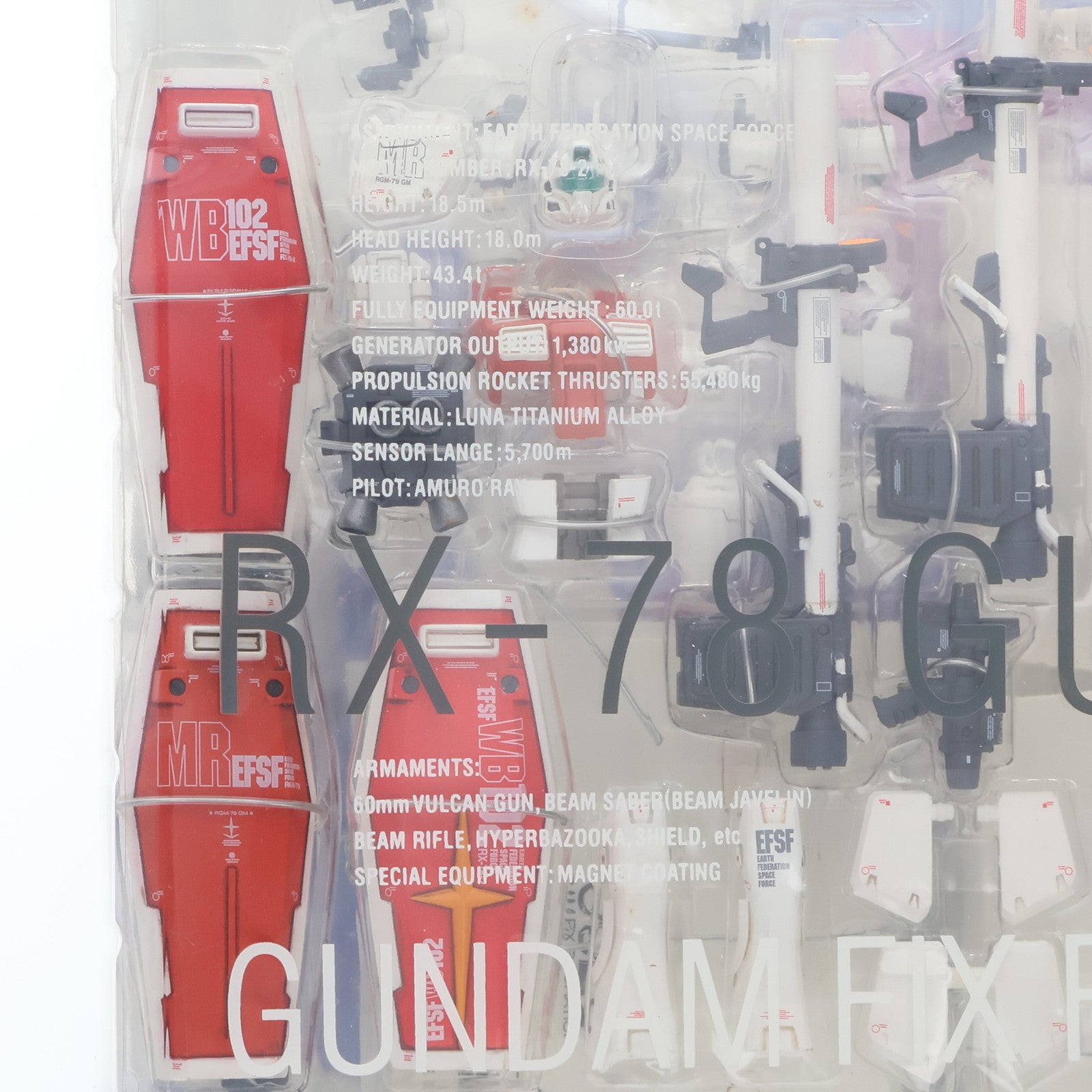 【中古即納】[FIG] GUNDAM FIX FIGURATION #0026 RX-78 ガンダム[RGM-79 ジム] Ver.Ka 機動戦士ガンダム 完成品 可動フィギュア バンダイ(20050827)