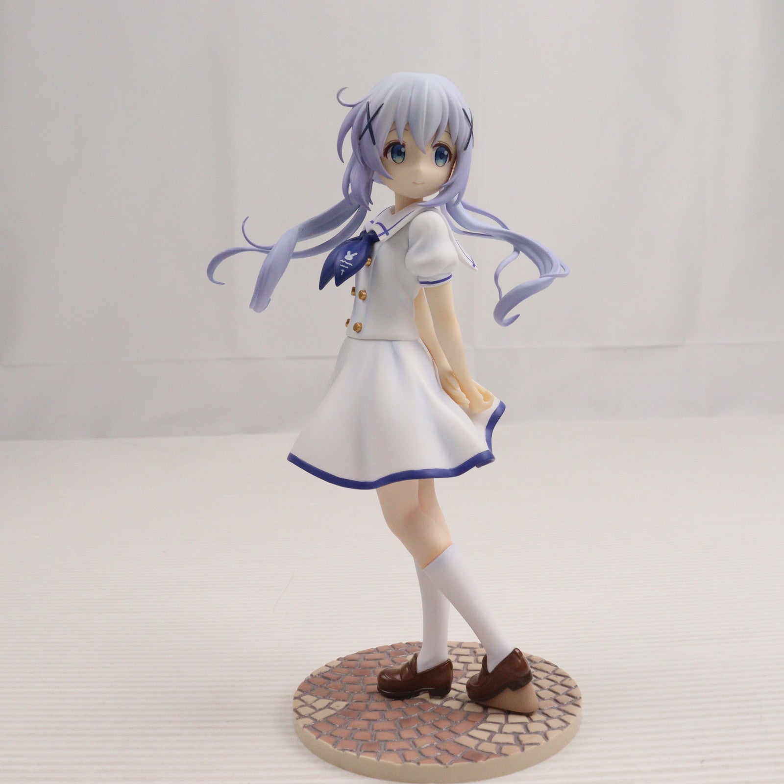 【中古即納】[FIG] チノ(Summer Uniform) ご注文はうさぎですか～～ 1/7 完成品 フィギュア(PF127) PLUM(プラム)(20200429)