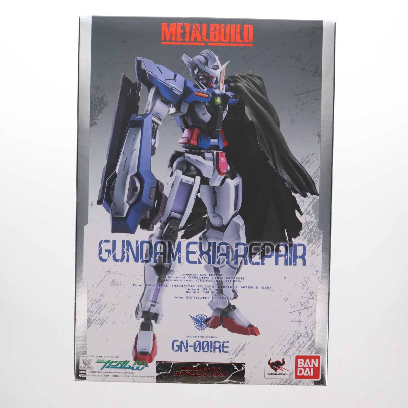 【中古即納】[FIG] METAL BUILD ガンダムエクシアリペア 機動戦士ガンダム00(ダブルオー) 完成品 可動フィギュア バンダイ(20130914)