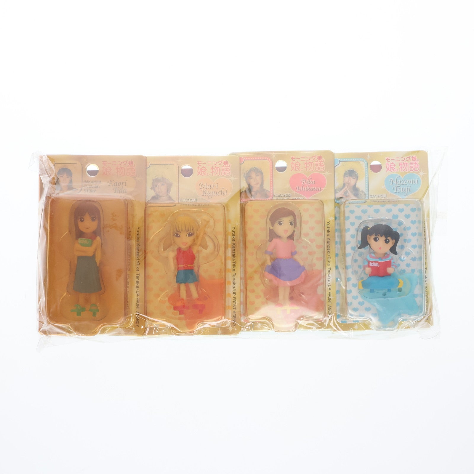 【中古即納】[FIG] 飯田圭織&矢口真里&石川梨華&辻希美 娘。物語 モーニング娘。 完成品 フィギュア なかよし 応募者全員サービス 講談社(20101231)