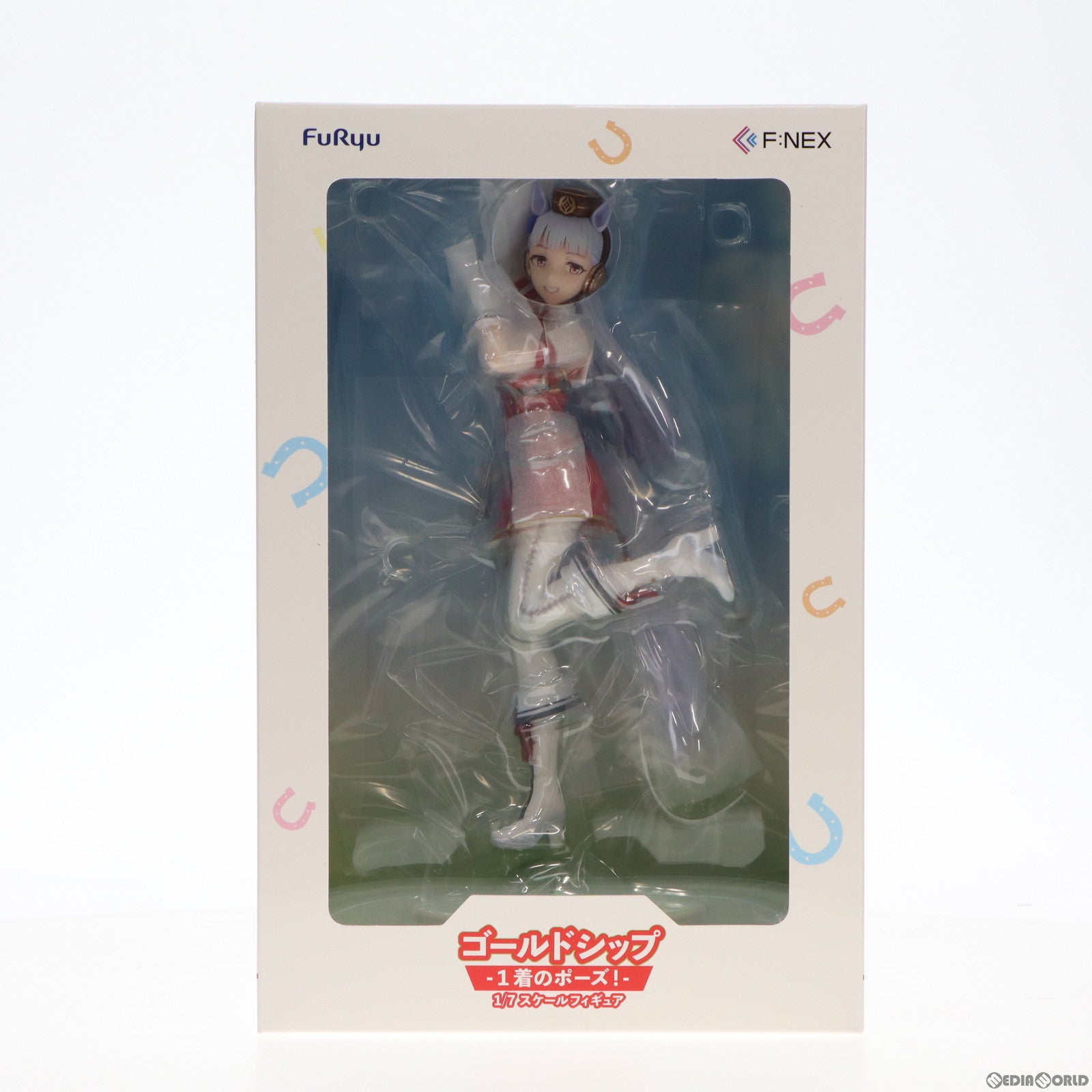 【中古即納】[FIG] F:NEX限定 ゴールドシップ 1着のポーズ! ウマ娘プリティーダービー 1/7 完成品 フィギュア(AMU-FNX871) フリュー(20231031)