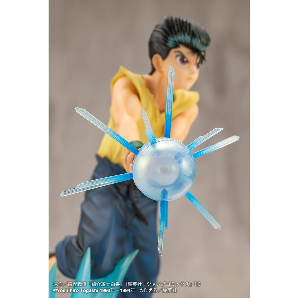 【中古即納】[FIG] ARTFX J 浦飯幽助(うらめしゆうすけ) Ver.2 幽☆遊☆白書 1/8 完成品 フィギュア コトブキヤ(20241228)