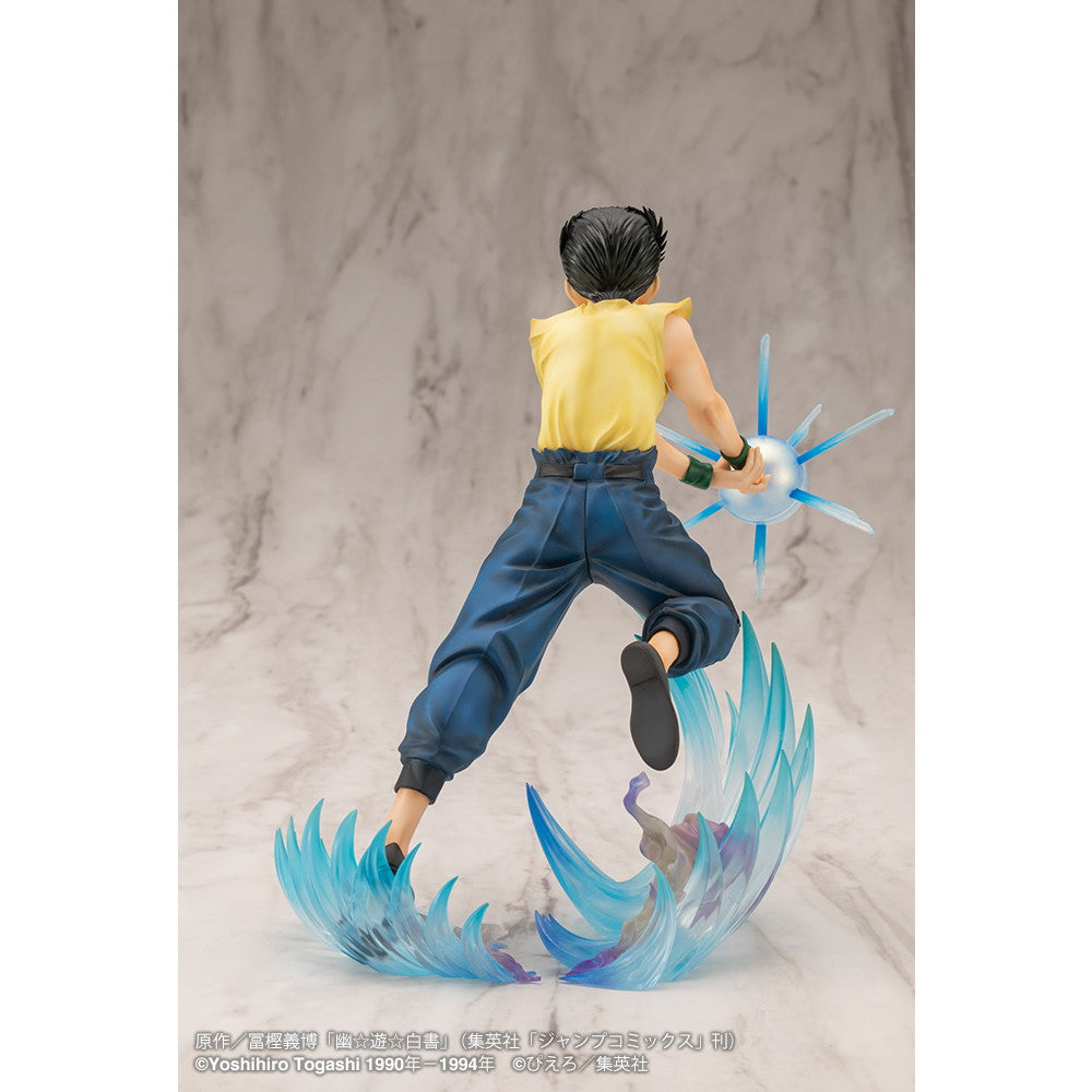 【中古即納】[FIG] ARTFX J 浦飯幽助(うらめしゆうすけ) Ver.2 幽☆遊☆白書 1/8 完成品 フィギュア コトブキヤ(20241228)