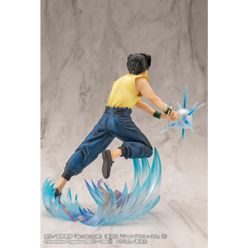 【中古即納】[FIG] ARTFX J 浦飯幽助(うらめしゆうすけ) Ver.2 幽☆遊☆白書 1/8 完成品 フィギュア コトブキヤ(20241228)