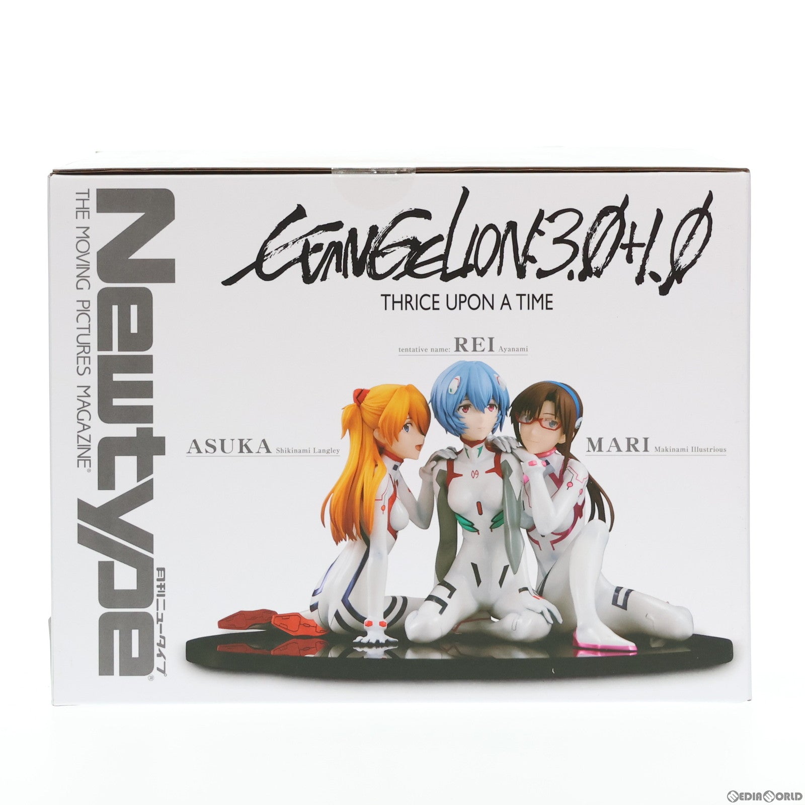 【中古即納】[FIG] EVANGELION STORE限定 アスカ・レイ・マリ Newtype Cover ver. Newtypeスペシャルセット シン・エヴァンゲリオン劇場版 1/8 完成品 フィギュア KADOKAWA(カドカワ)(20230831)