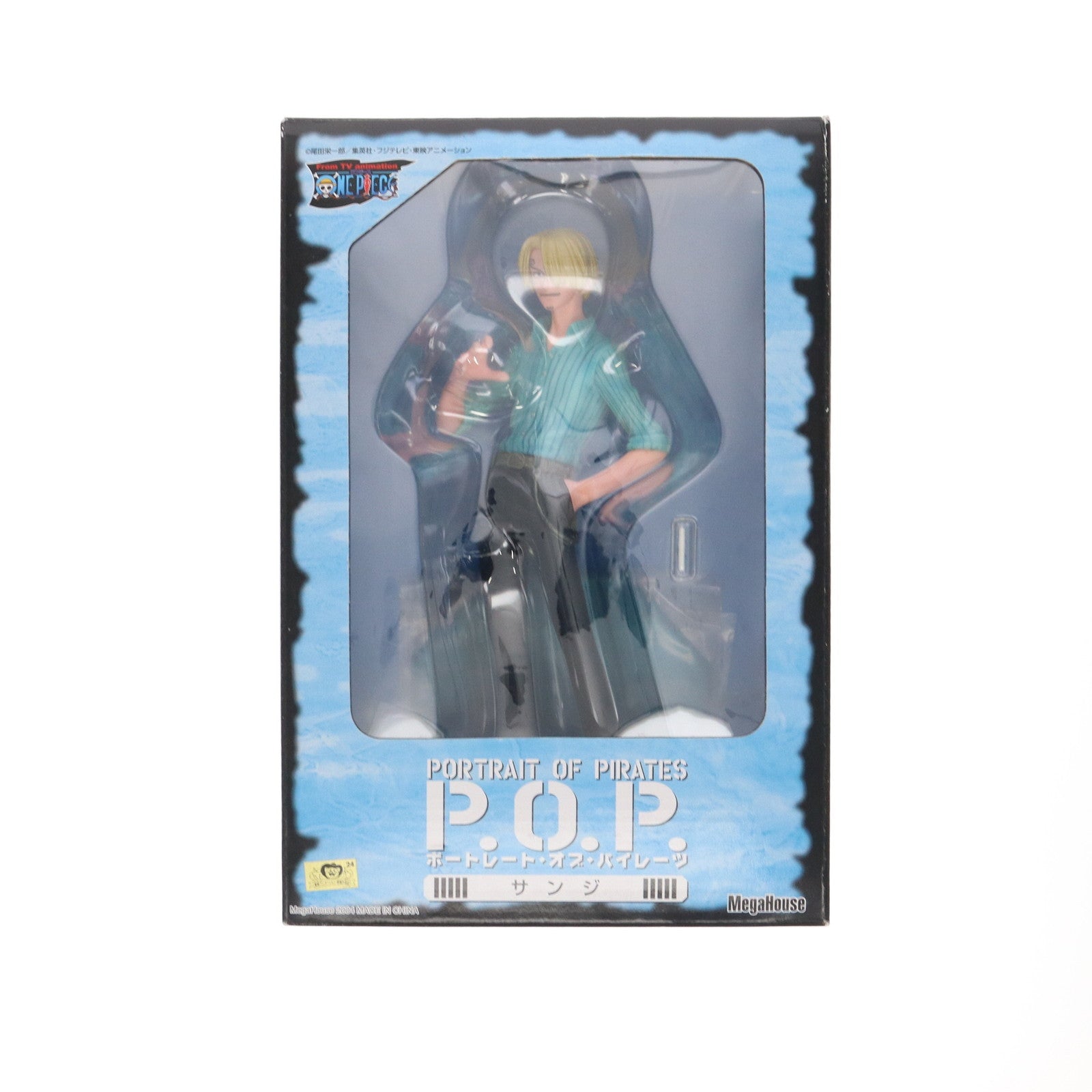 【中古即納】[FIG] Portrait.Of.Pirates P.O.P ワンピースシリーズII サンジ ONE PIECE(ワンピース) 1/8 完成品 フィギュア メガハウス(20041031)