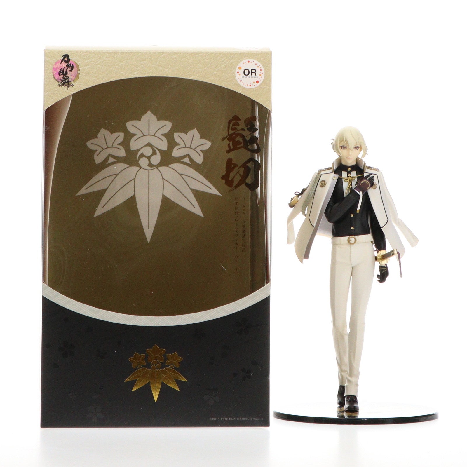 【中古即納】[FIG] 髭切(ひげきり) 刀剣乱舞-ONLINE- 1/8 完成品 フィギュア オランジュ・ルージュ(20181215)