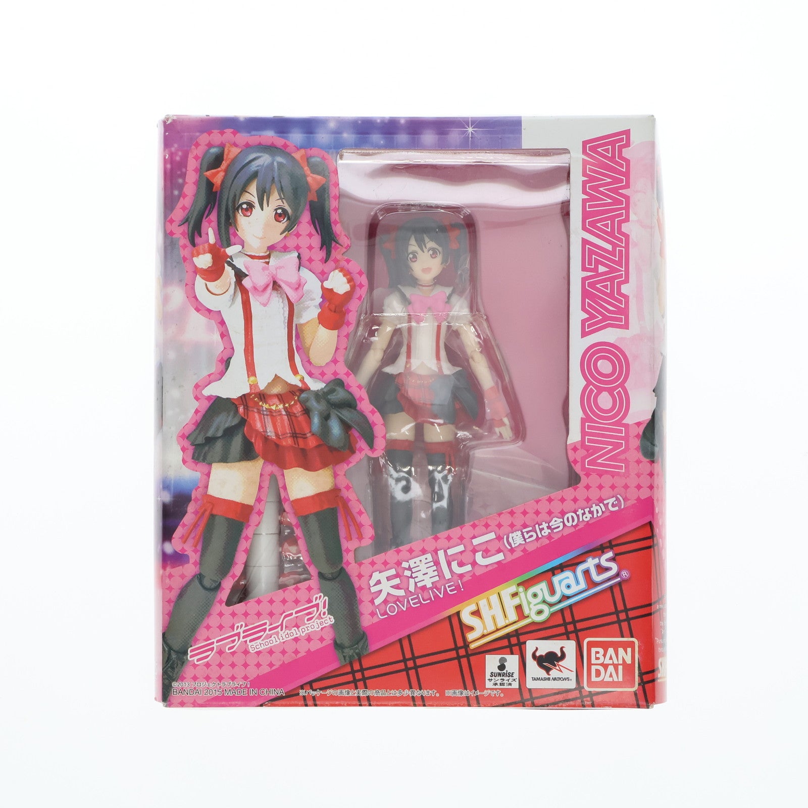 【中古即納】[FIG] S.H.Figuarts(フィギュアーツ) 矢澤にこ(僕らは今のなかで)(やざわにこ) ラブライブ 完成品 可動フィギュア バンダイ(20150829)