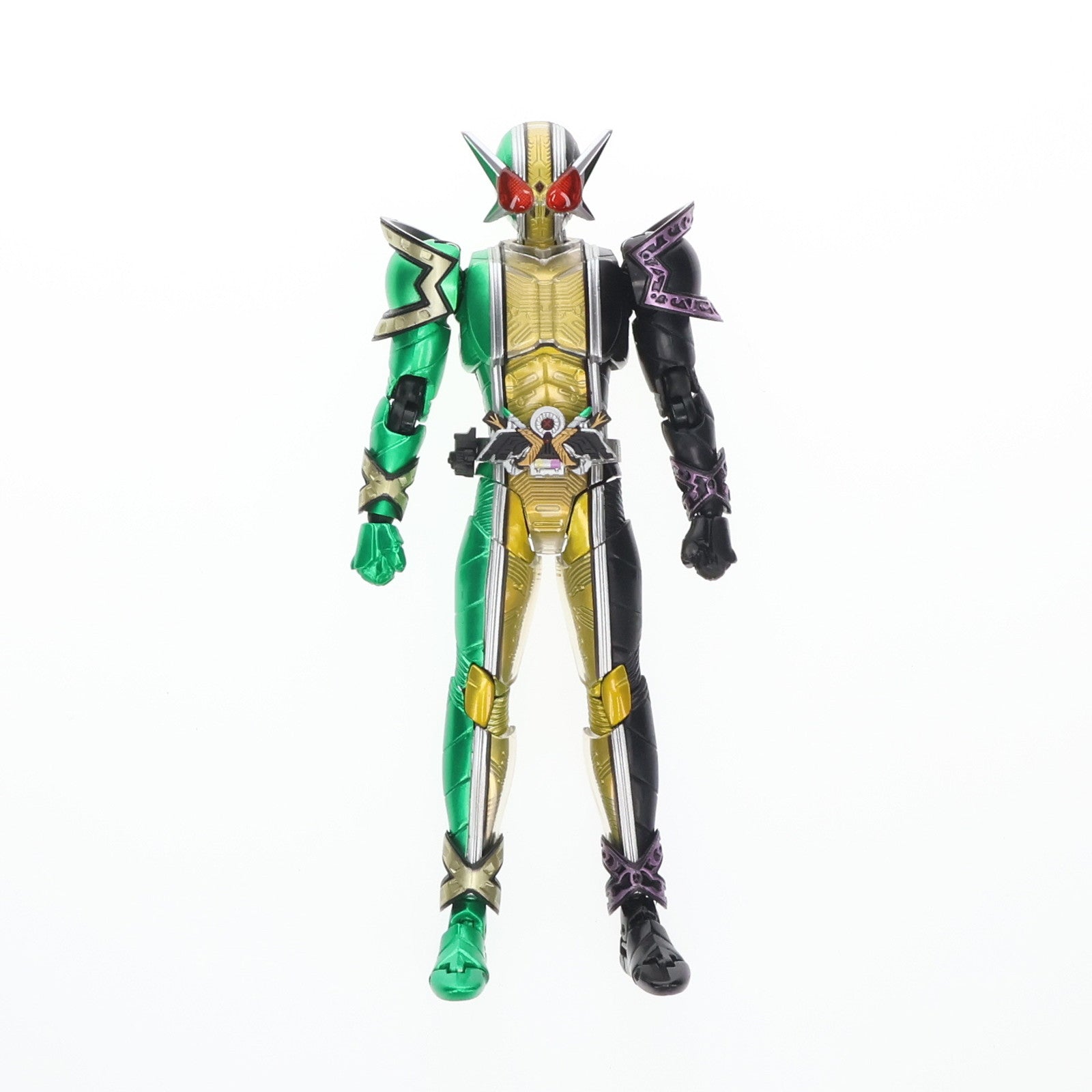 【中古即納】[FIG] 魂ウェブ商店限定 S.H.Figuarts(フィギュアーツ) 仮面ライダーW(ダブル) サイクロンジョーカーゴールドエクストリーム 仮面ライダー×仮面ライダー オーズ&ダブル feat.スカル MOVIE大戦CORE 完成品 可動フィギュア バンダイ(20110428)