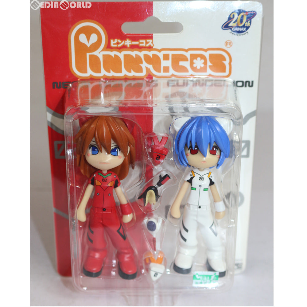 【中古即納】[FIG] Pinky:cos(ピンキーコス) 綾波レイ&惣流・アスカ・ラングレー 新世紀エヴァンゲリオン 完成品 フィギュア(PC001) GSIクレオス(20040615)