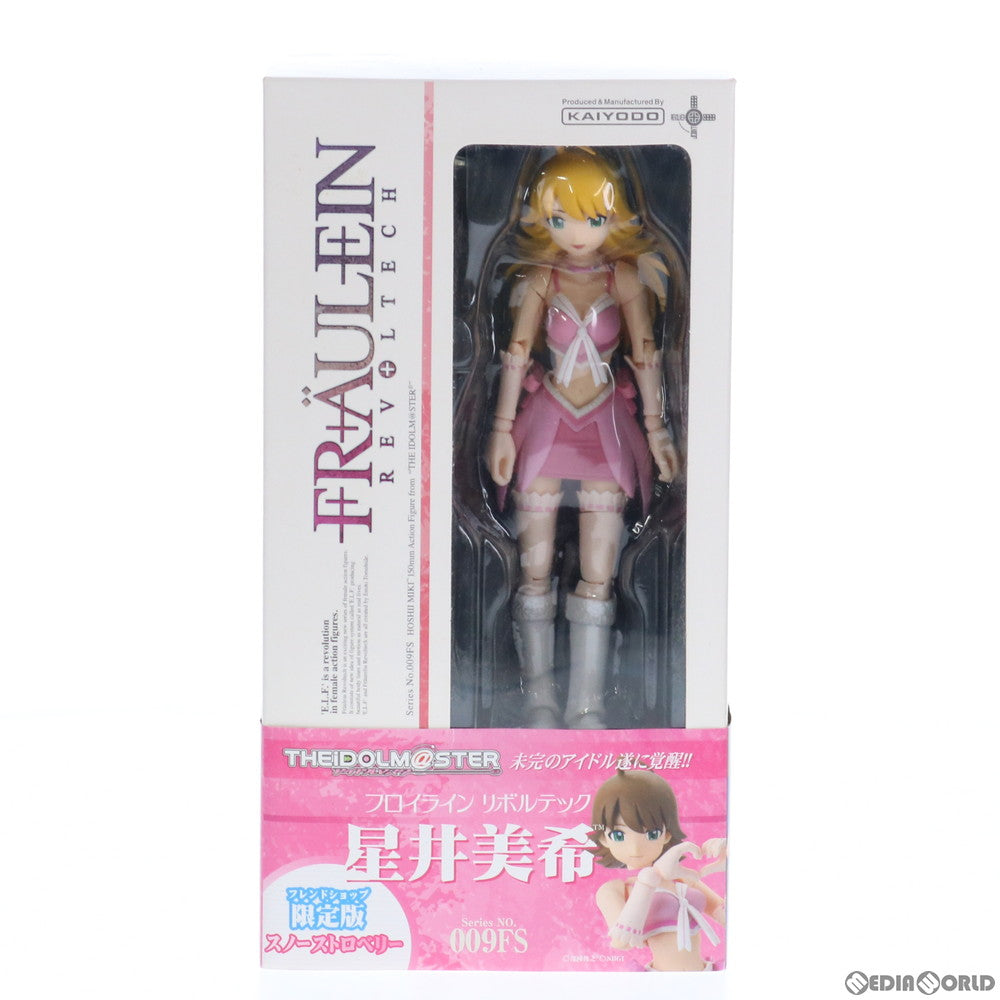 【中古即納】[FIG] フレンドショップ限定 フロイライン リボルテック No.009FS 星井美希(ほしいみき) スノーストロベリー アイドルマスター(THE IDOLM@STER) 完成品 可動フィギュア 海洋堂(20080901)