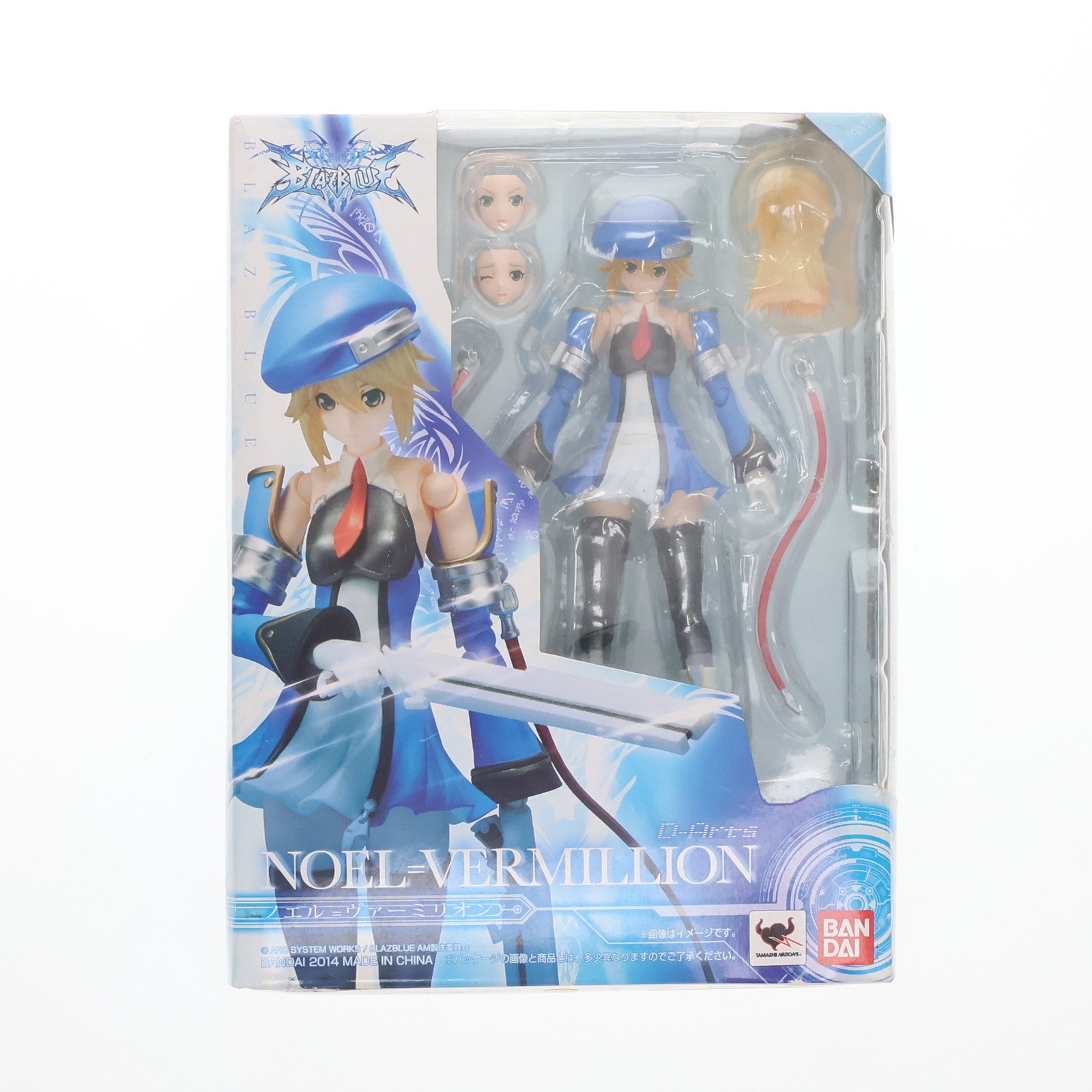 【中古即納】[FIG] D-Arts ノエル=ヴァーミリオン BLAZBLUE(ブレイブルー) 完成品 可動フィギュア バンダイ(20140321)