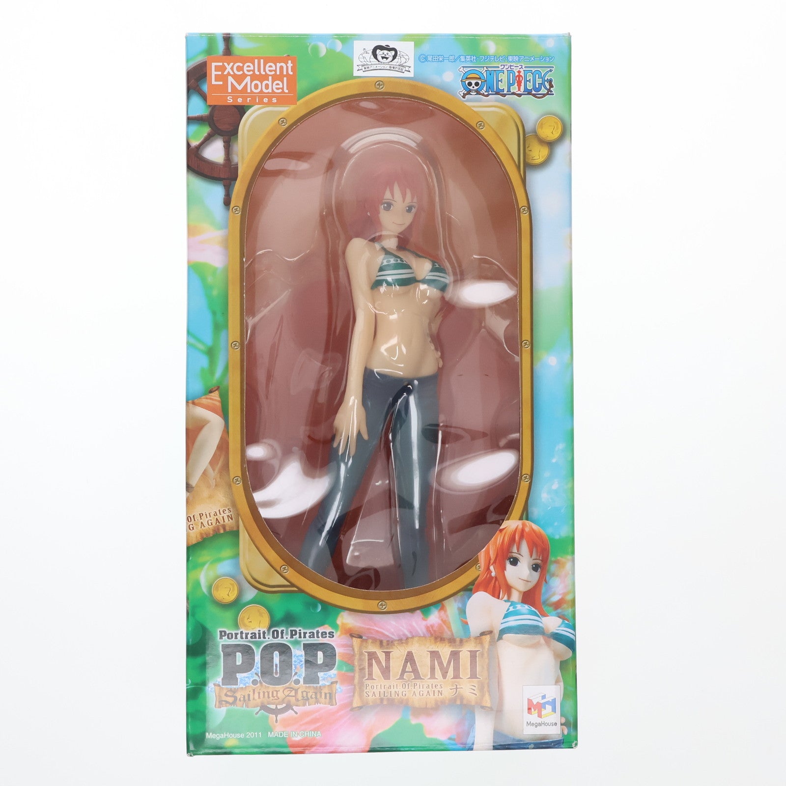 【中古即納】[FIG] Portrait.Of.Pirates P.O.P Sailing Again ナミ ONE PIECE(ワンピース) 1/8 完成品 フィギュア メガハウス(20130612)