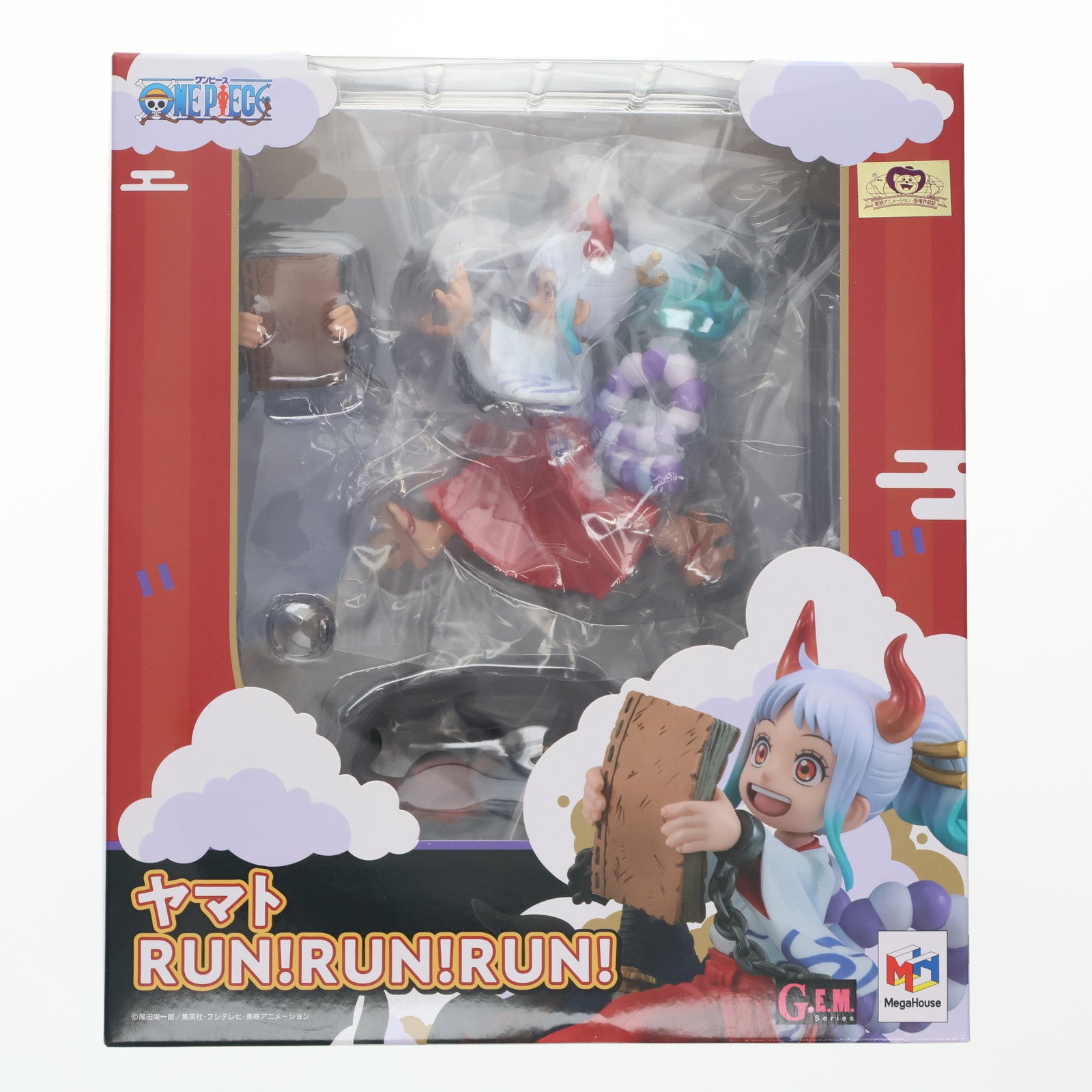 【中古即納】[FIG] G.E.Mシリーズ ヤマト RUN!RUN!RUN! ONE PIECE(ワンピース) 完成品 フィギュア メガハウス(20231027)