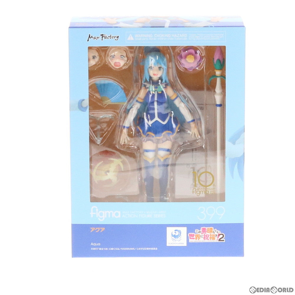 【中古即納】[FIG] figma(フィグマ) 399 アクア この素晴らしい世界に祝福を!2 完成品 可動フィギュア マックスファクトリー(20191221)