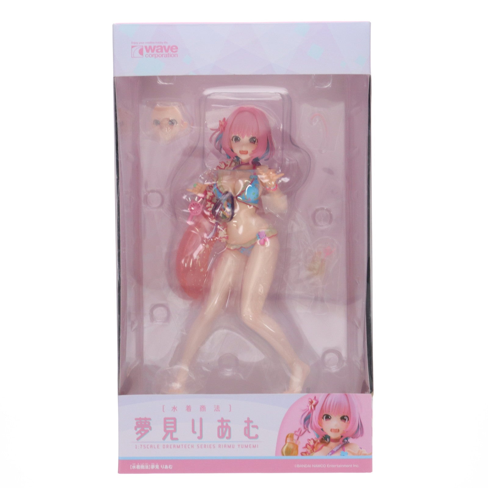 【中古即納】[FIG] ドリームテック [水着商法]夢見りあむ(ゆめみりあむ) アイドルマスター シンデレラガールズ 1/7 完成品 フィギュア(DT-168) ウェーブ(WAVE)(20211226)